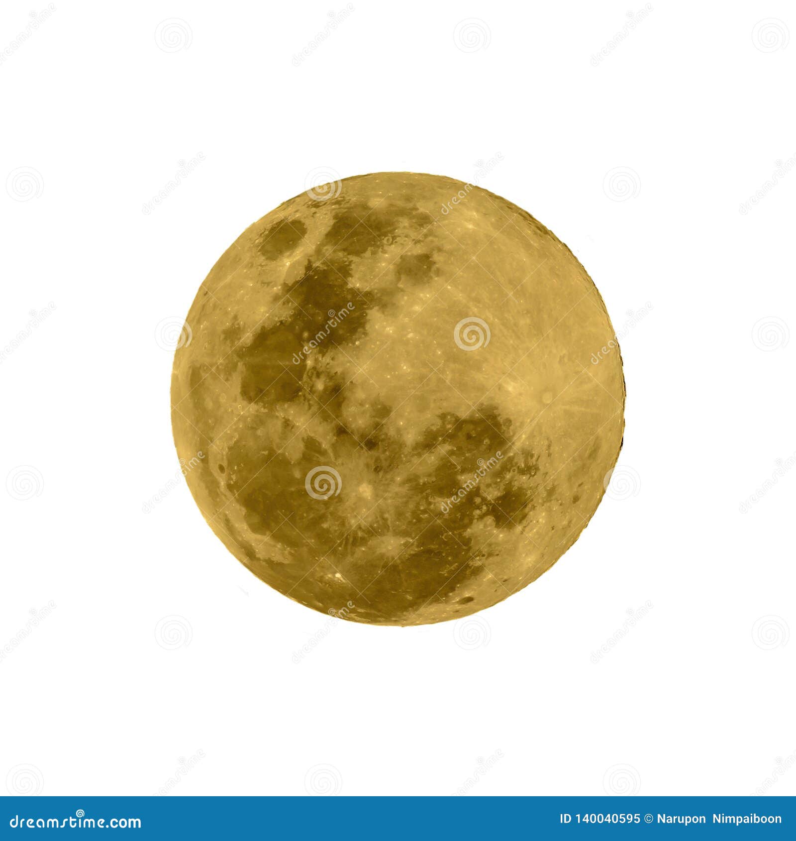 super yellow moon