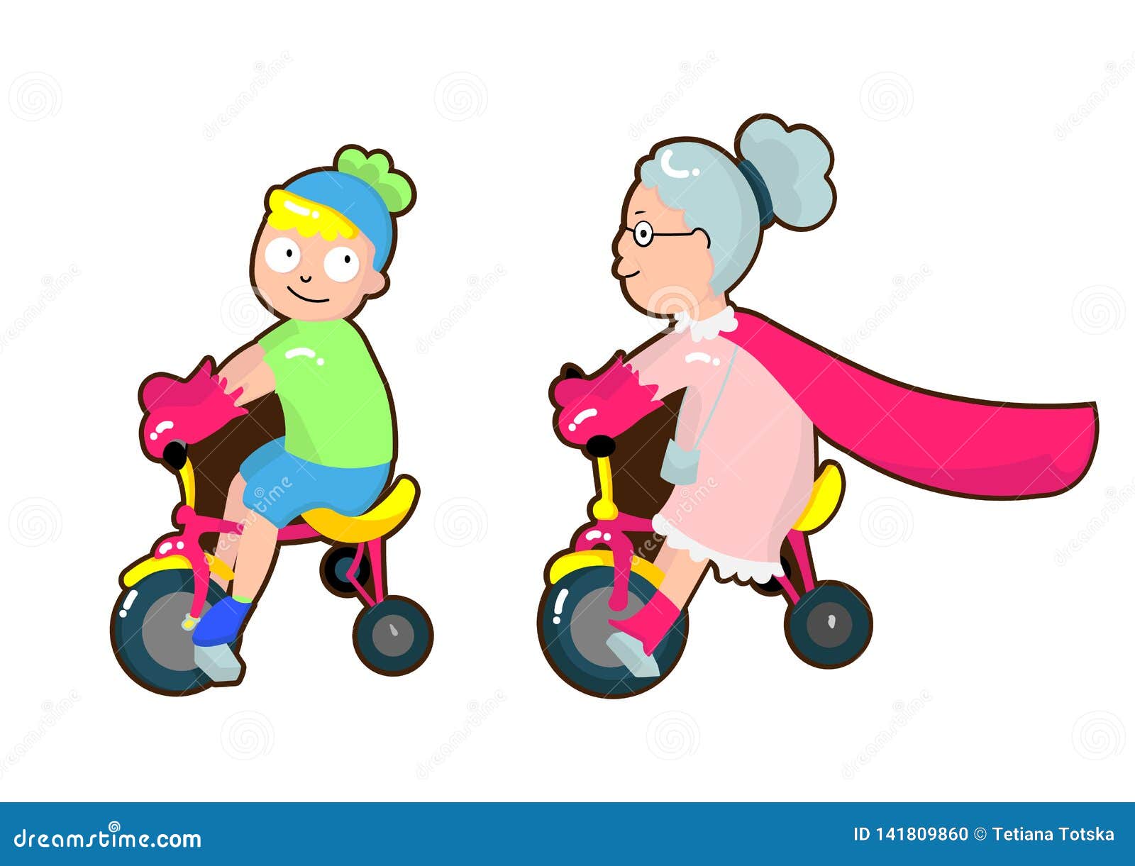 Внучка ехала. Бабушка на велосипеде. Бабушка с внуком на самокате. Бабушка с внуками на велосипеде. Бабуся на велосипеде.