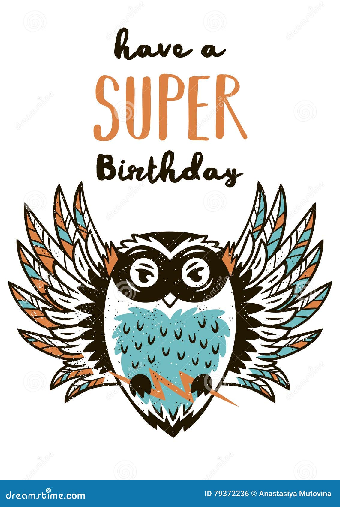 owl birthday card printable