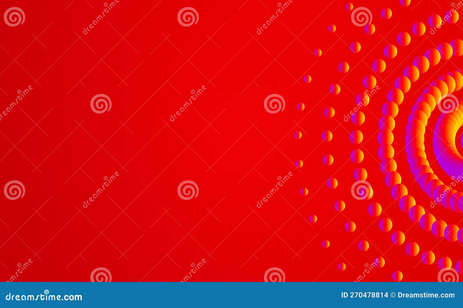 super modern abstract background with red color and doted circle