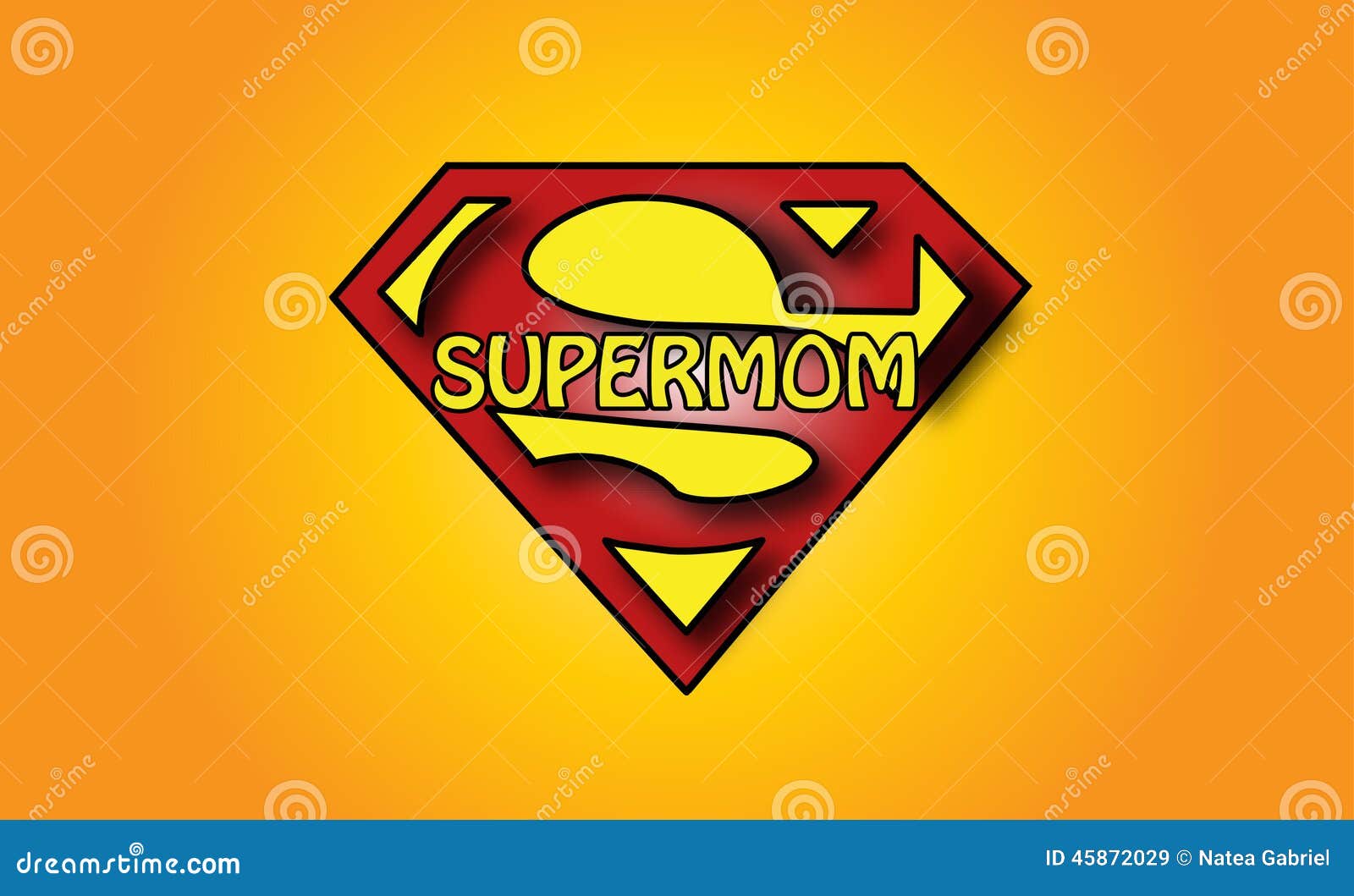 super mom logo