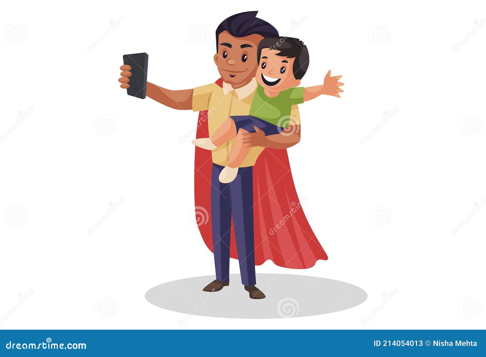 Super Papá Vector Ilustración De Dibujos Animados Ilustración del Vector - Ilustración de cabrito, camisa: 214054013 Super Papá Vector Ilustración De Dibujos Animados Ilustración del Vector - Ilustración de cabrito, camisa: 214054013