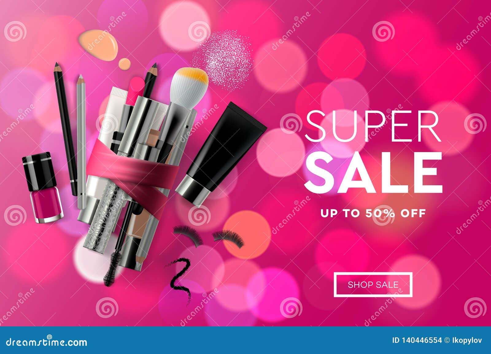 Cosmetics sale