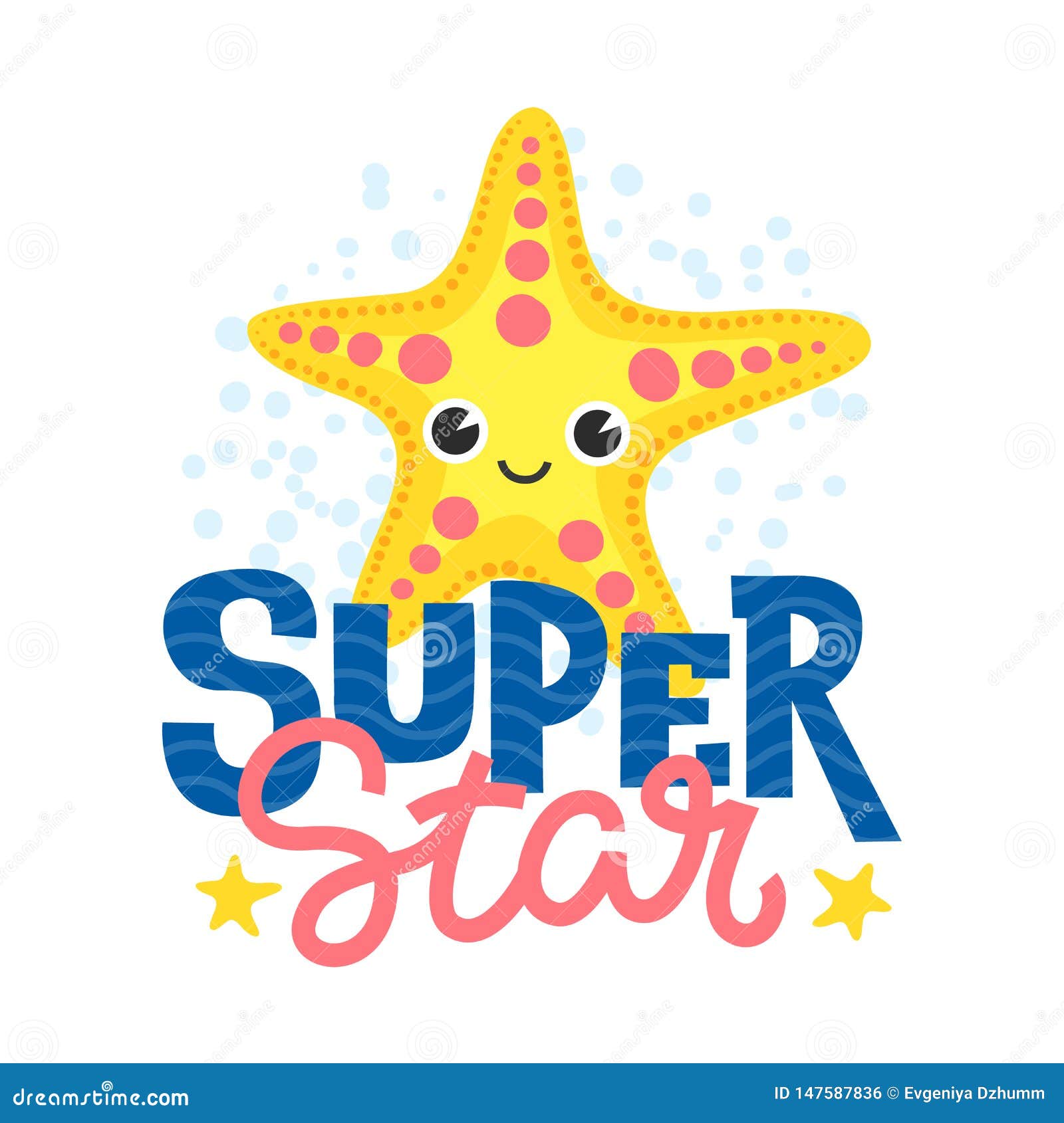 Super Star. Cartoon Starfish Character and Funny Inscription. Vector Illustration Stock Vector - Illustration of flat, cute: 147587836 Super Star. Cartoon Starfish Character and Funny Inscription. Vector Illustration Stock Vector - Illustration of flat, cute: 147587836