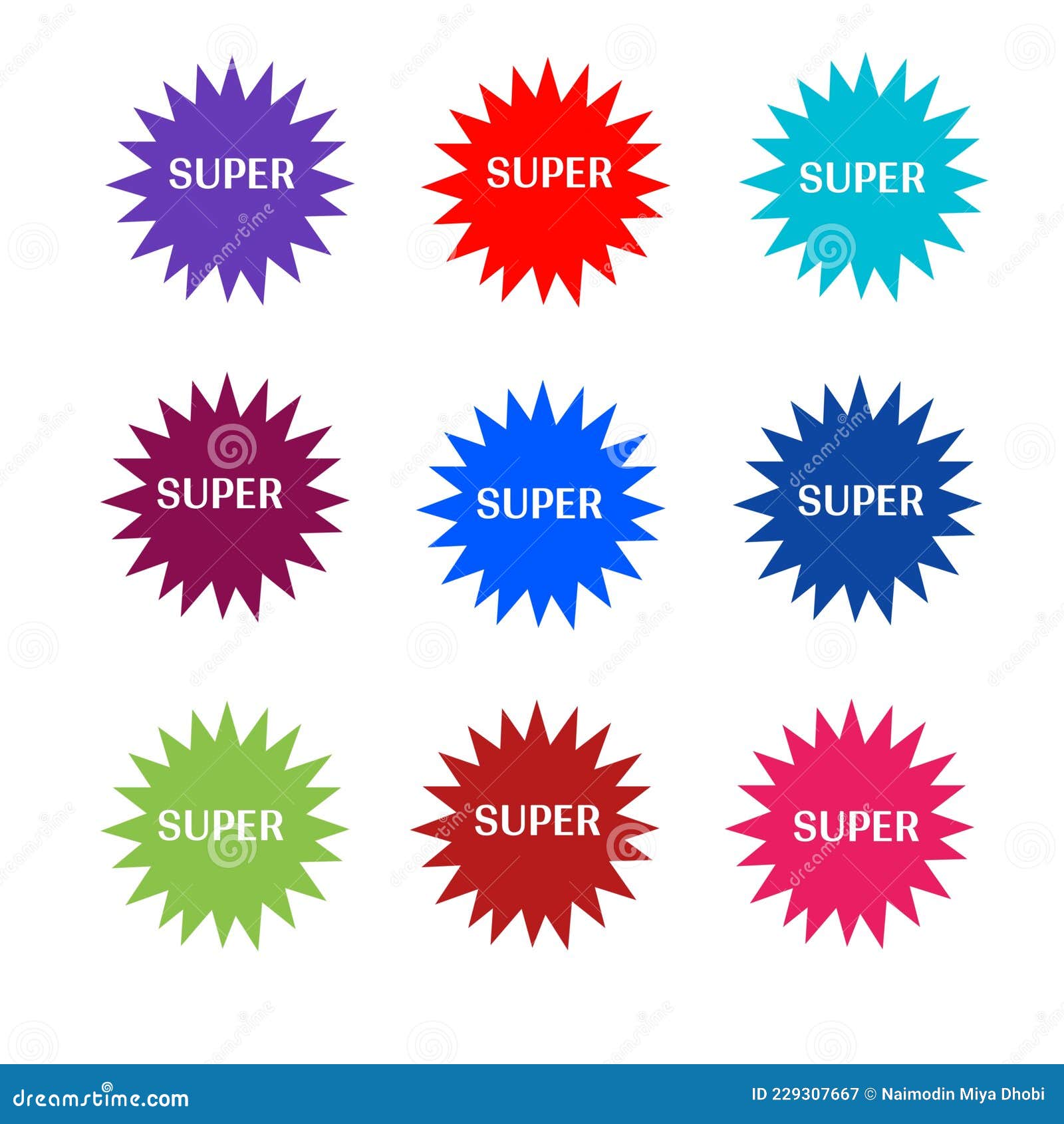 Star - Super Star Stickers - SuperStickers