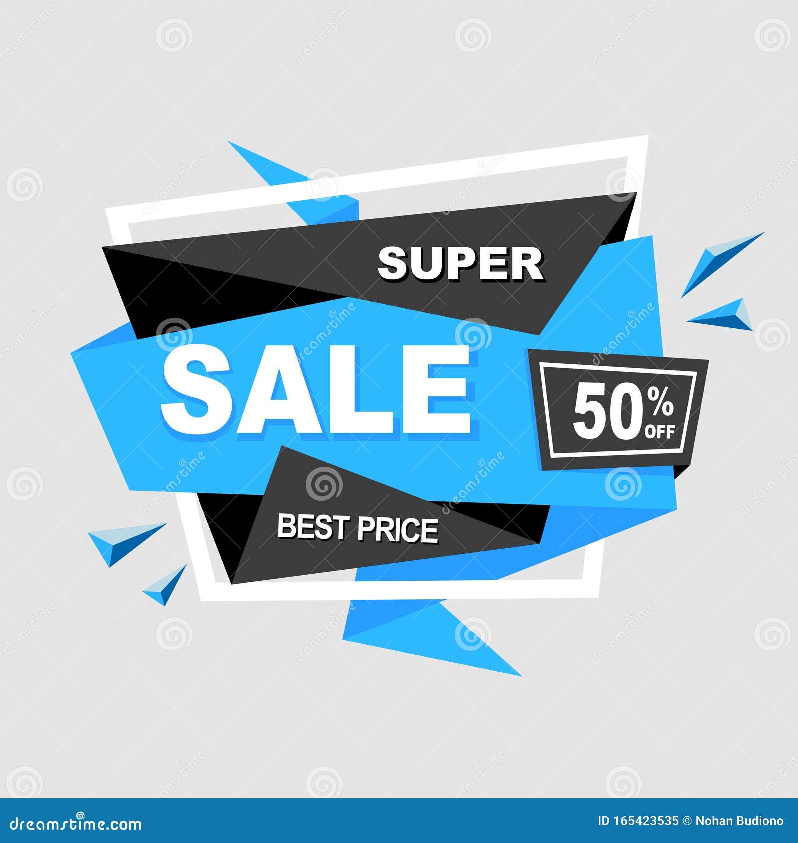 Super Verkauf Bester Preis 50 Rabatt Banner Und Band Design Plakat Flyer Und Vorlage Hintergrund Stock Abbildung Illustration Von Farbband Preis