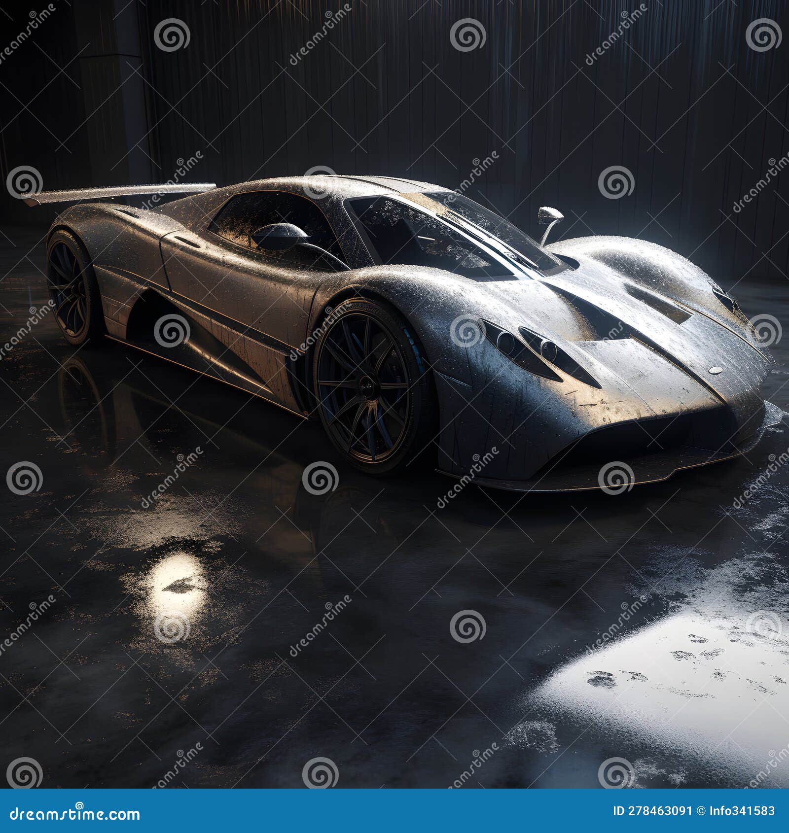 supercar high-end exclusive hyper-realistic textures dyna one generative ai