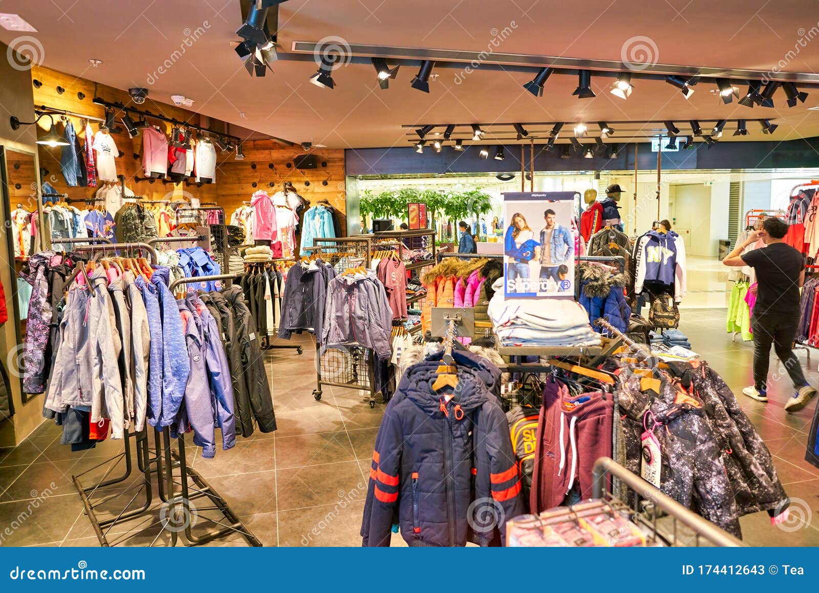 Superdry store editorial stock photo. Image of goods - 174412643
