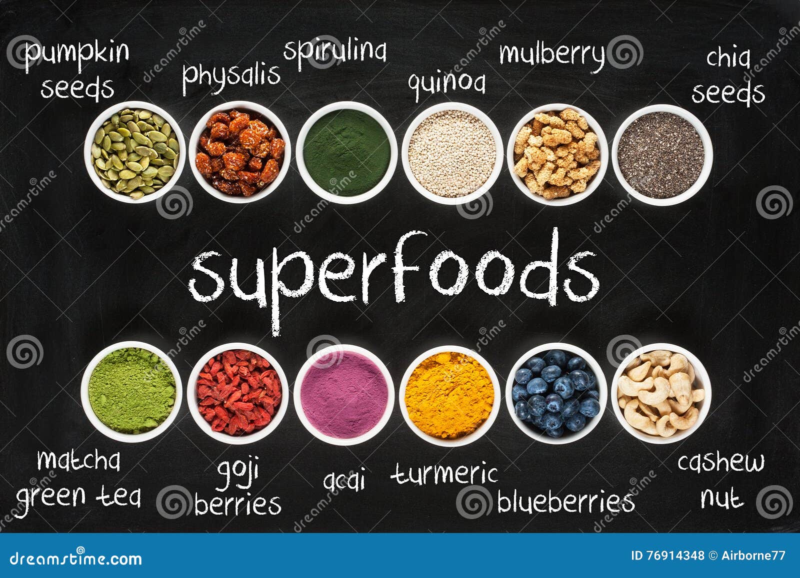 Superfoods stock photo. Image of board, cape, healthy 76914348