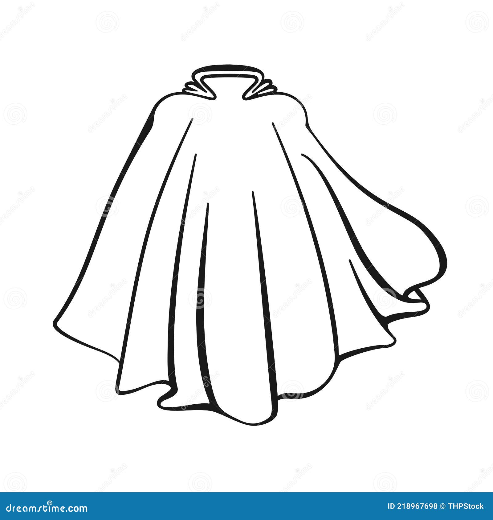 superhero cape clipart