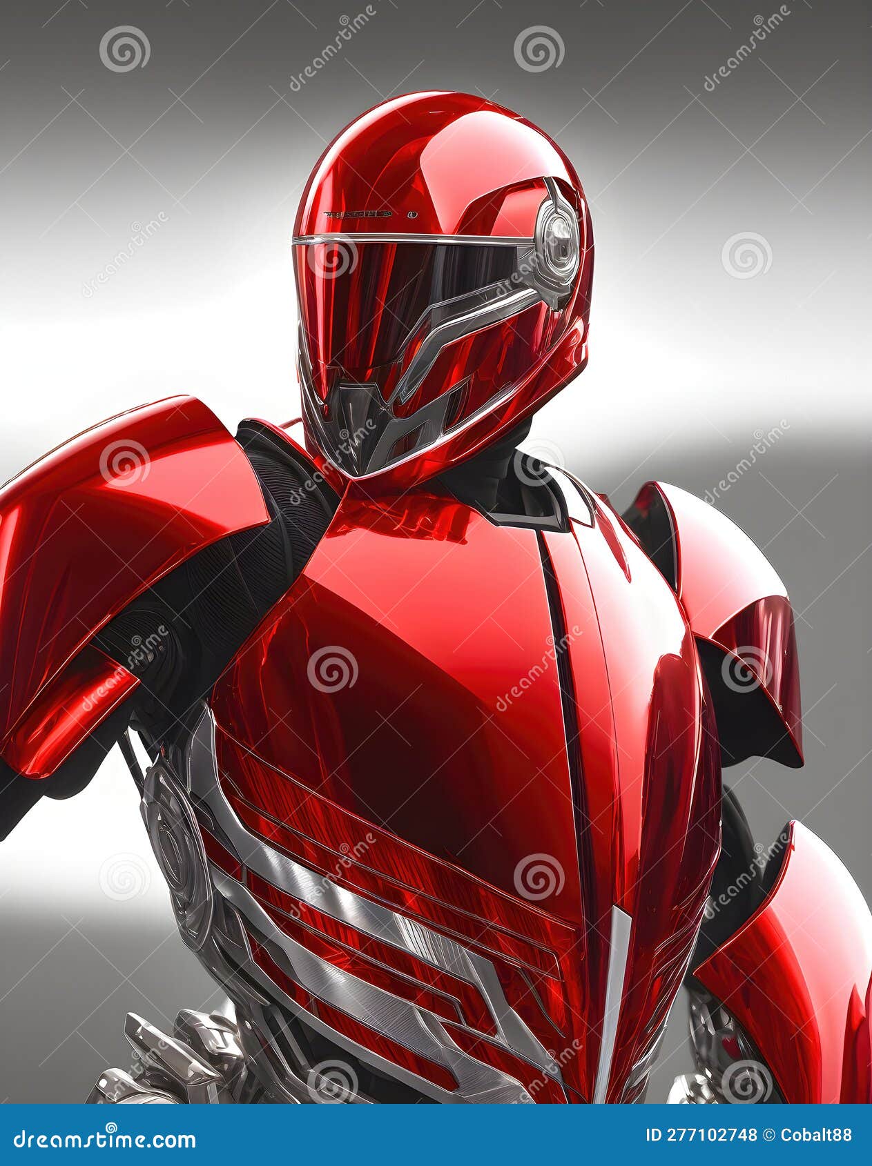 Superhero in Full Body Armor, Fantasy Futuristic Image of Future Soldier in  Shiny Metal Suit. Generative Ai Stock Illustration - Illustration of  digital, robotics: 277102748