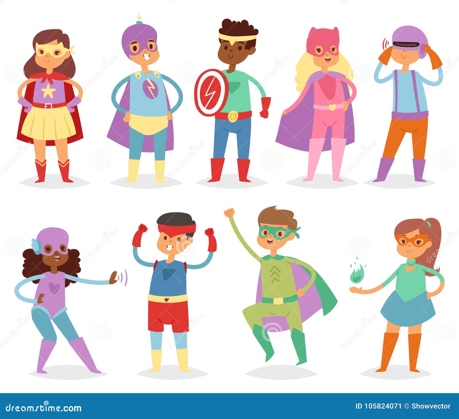Superhero Kids Vector Super Hero Child or Kid in Mask Cartoon Character of Girl or Boy in Costume in Childhood Playing Stock Vector - Illustration of happy, brave: 105824071 Superhero Kids Vector Super Hero Child or Kid in Mask Cartoon Character of Girl or Boy in Costume in Childhood Playing Stock Vector - Illustration of happy, brave: 105824071