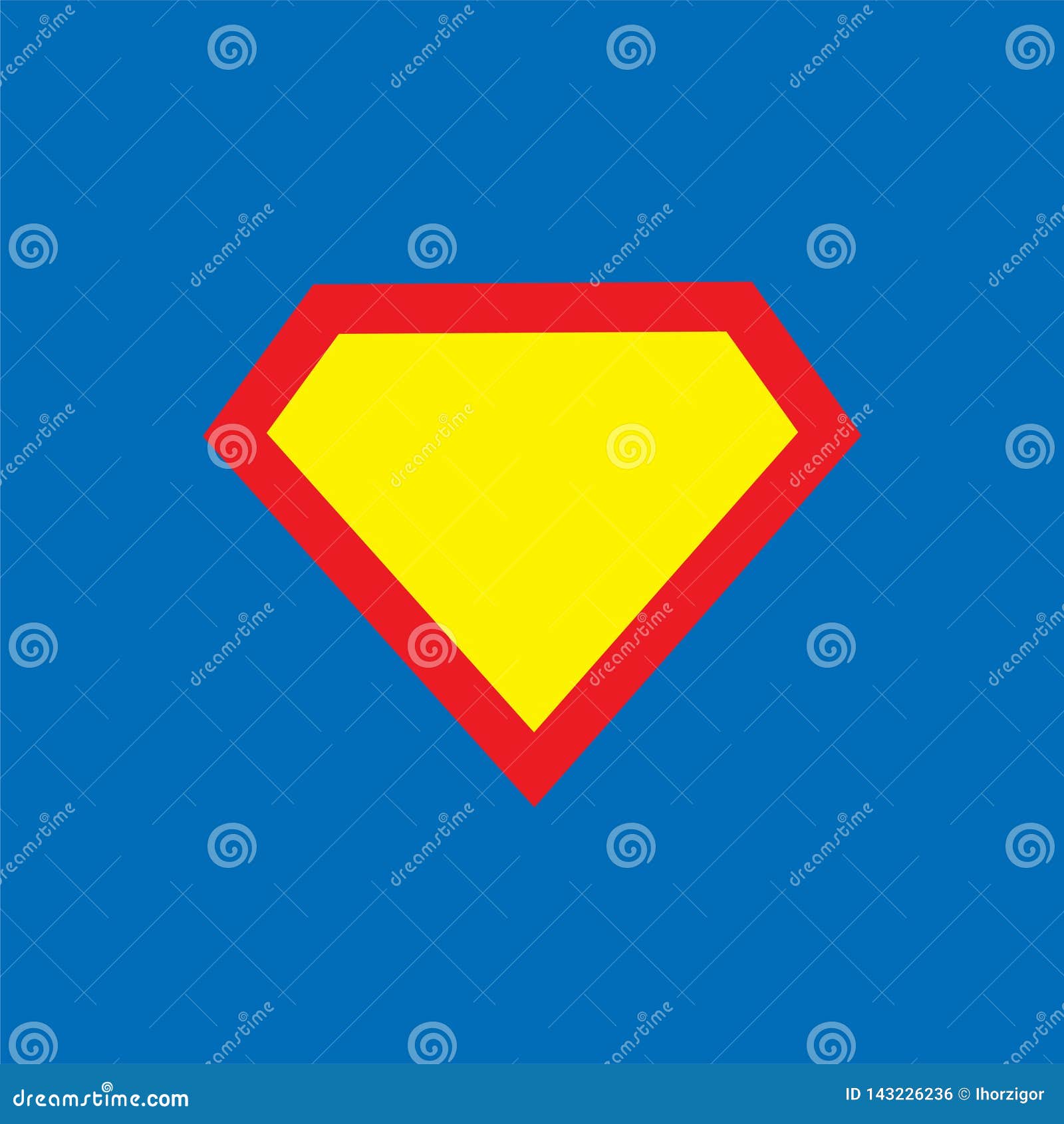 Superhero logo template stock vector. Illustration of background ...