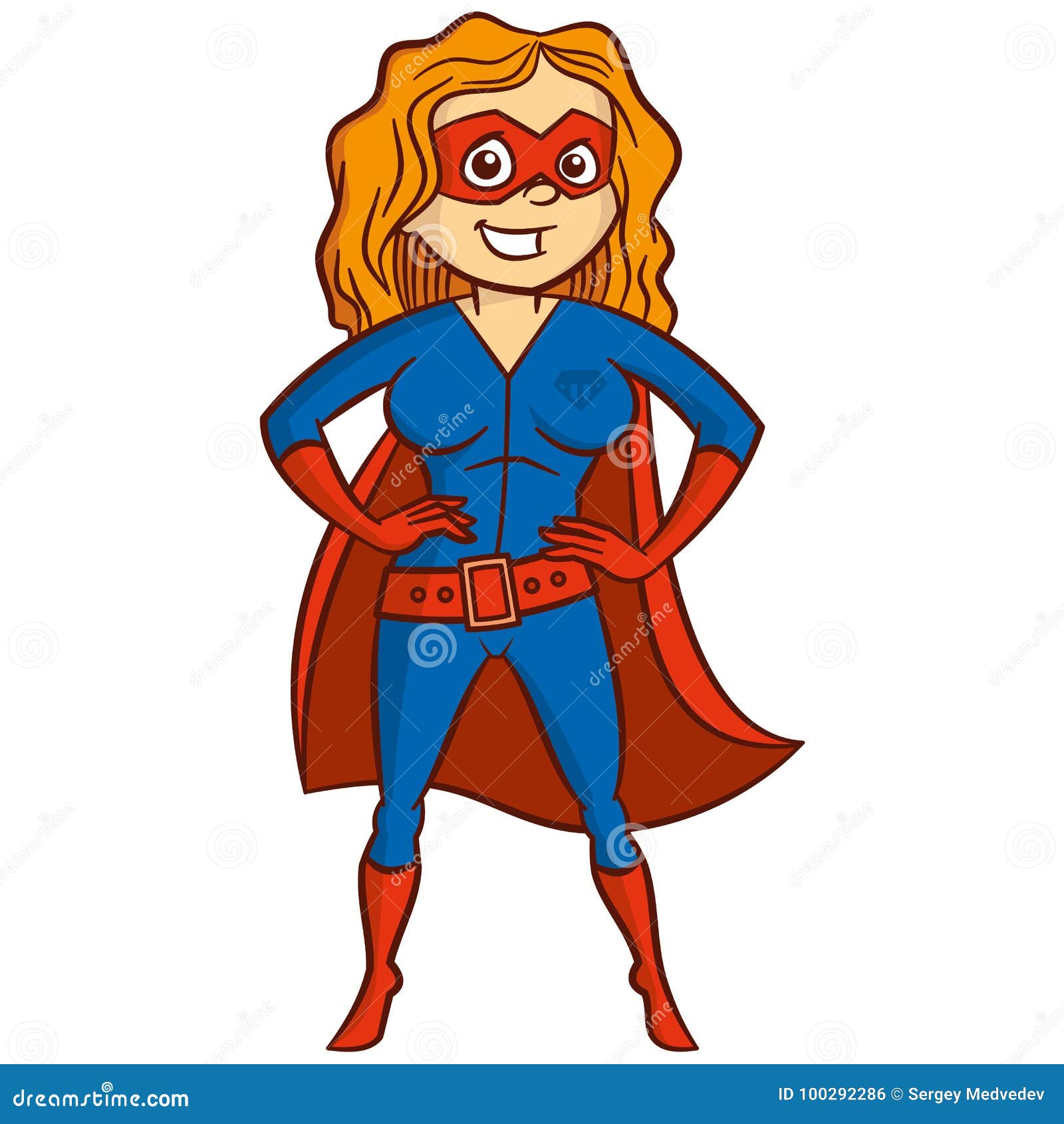 Super Hero Woman Cartoon Character Stock Illustration - Illustration of isolated, concept: 100292286 Super Hero Woman Cartoon Character Stock Illustration - Illustration of isolated, concept: 100292286