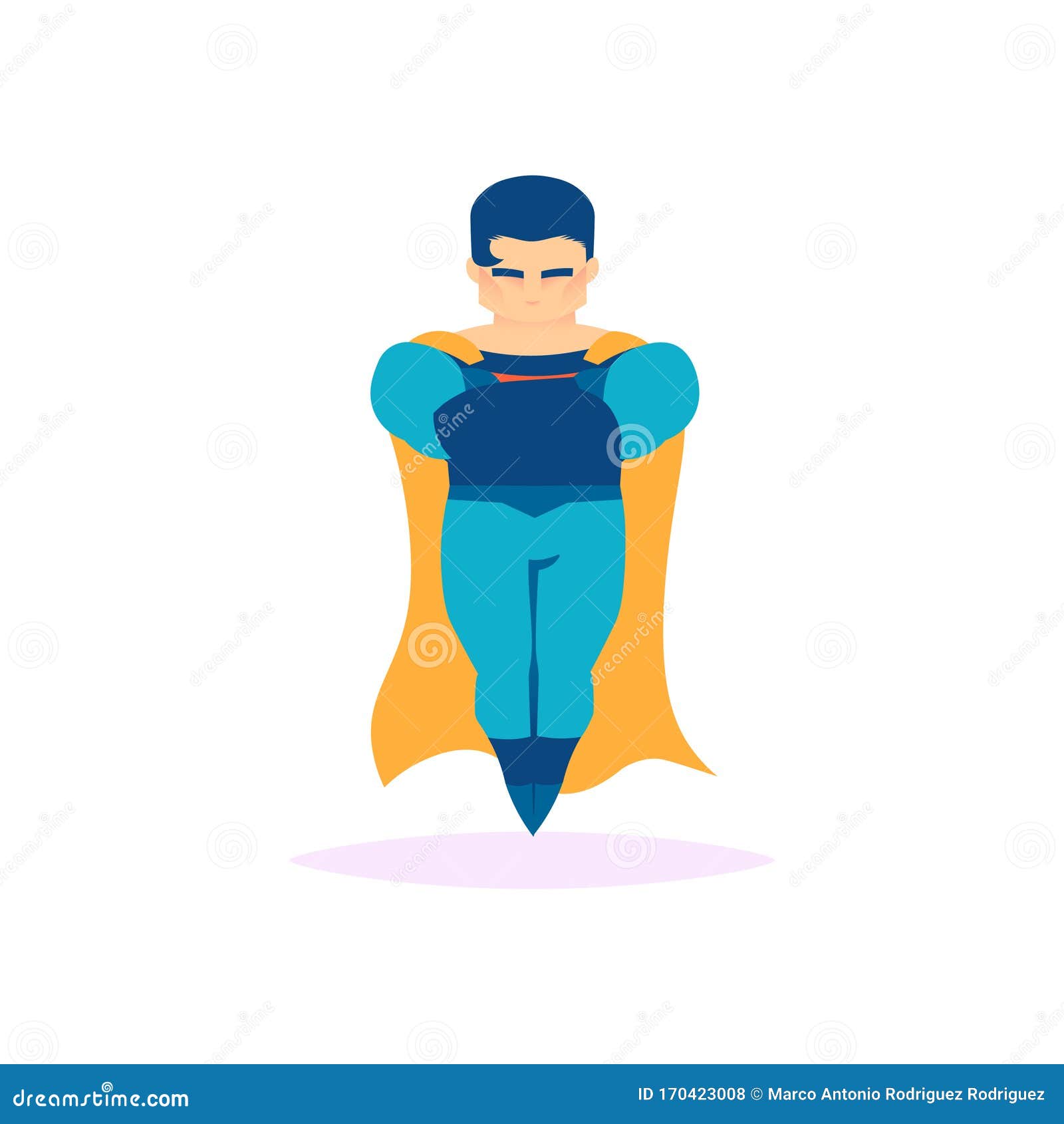 Superhero different action poses set:  flying,standing,looking,fighting,protecting. Super Hero posing, Silhouettes  collection with cloaks. Hand drawn vector illustration, separated elements  and lines. Stock Vector | Adobe Stock