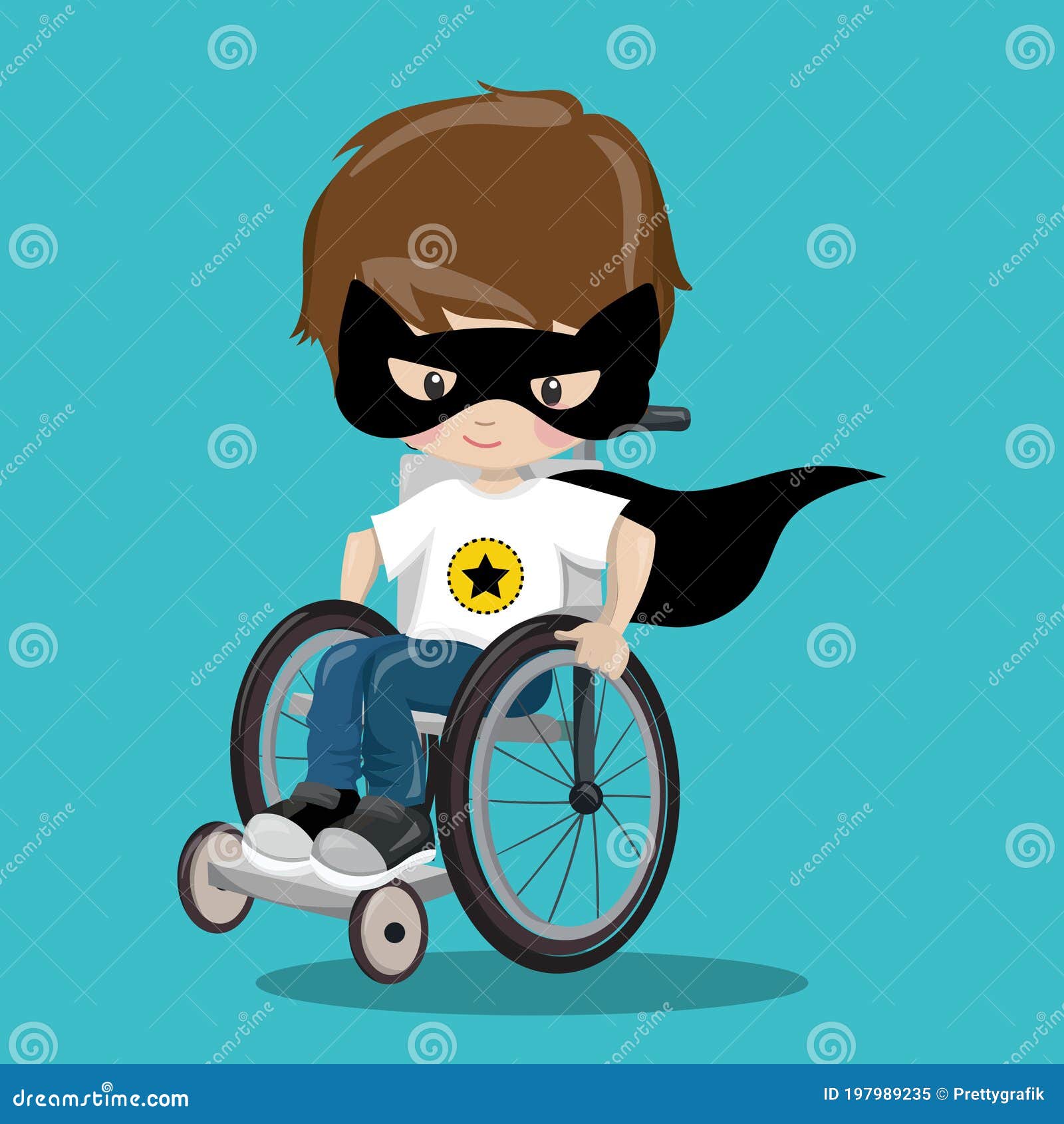SUPERHERO in a WHEELCHAIR BLACK BATMAN 05 Stock Vector - Illustration of  wheelchair, black: 197989235