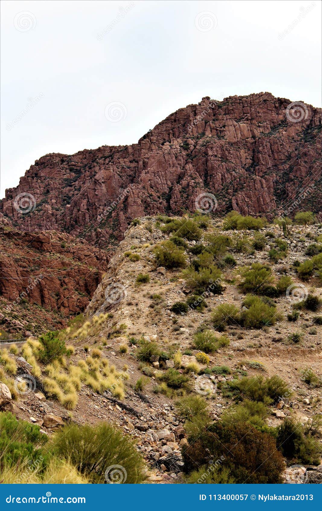 Superior, Pinal County, Town in Arizona Stock Image - Image of