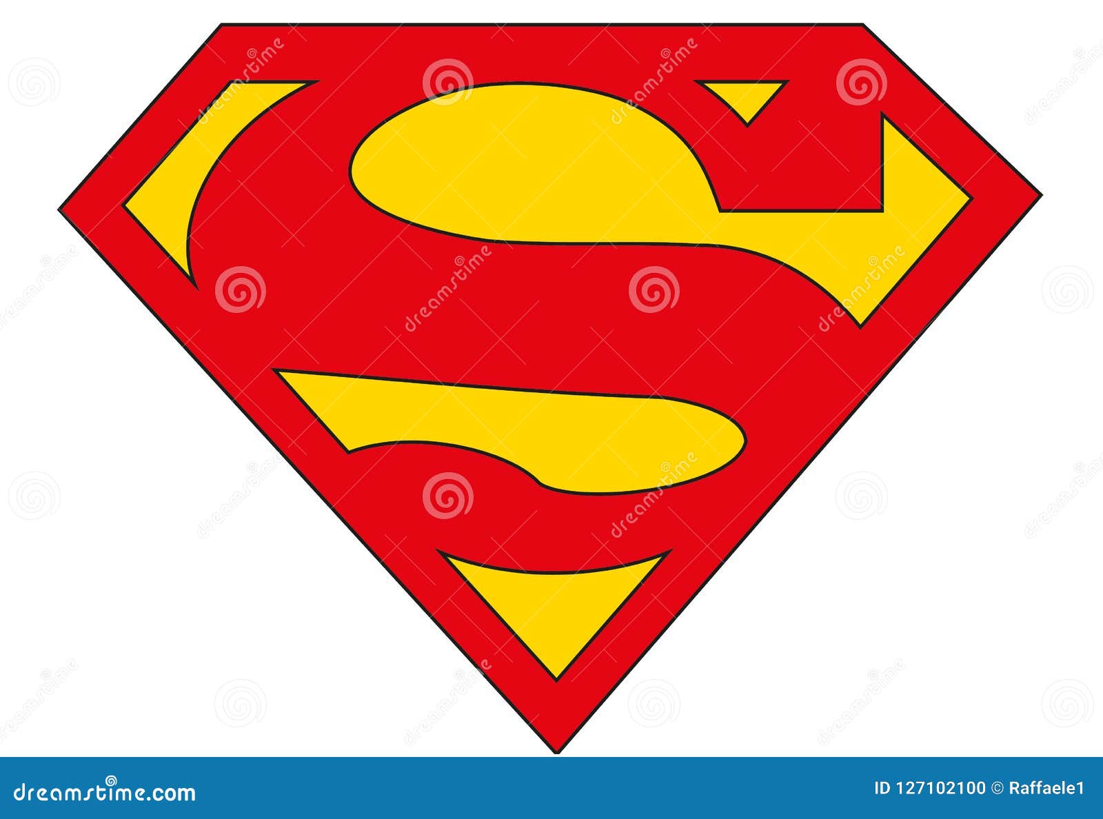 Superman Logo Stock Illustrations – 765 Superman Logo Stock Illustrations,  Vectors & Clipart - Dreamstime