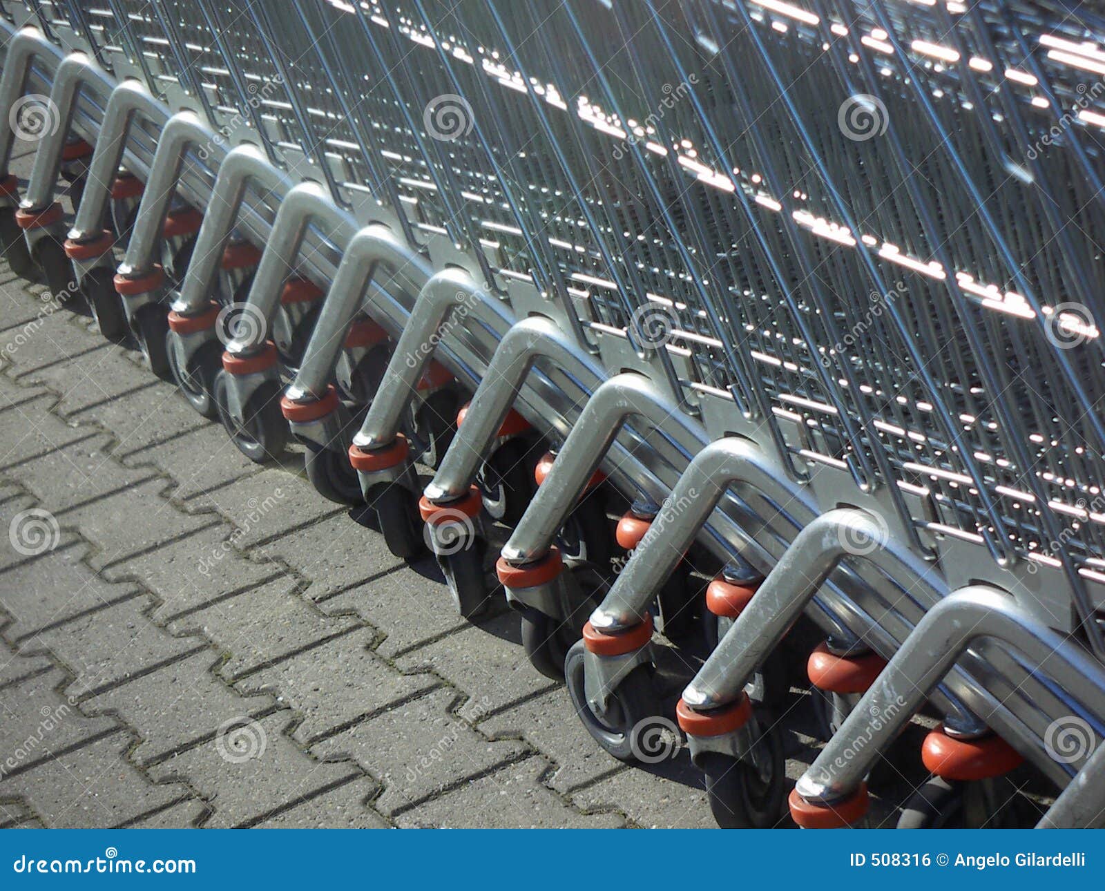 supermarket trolleys