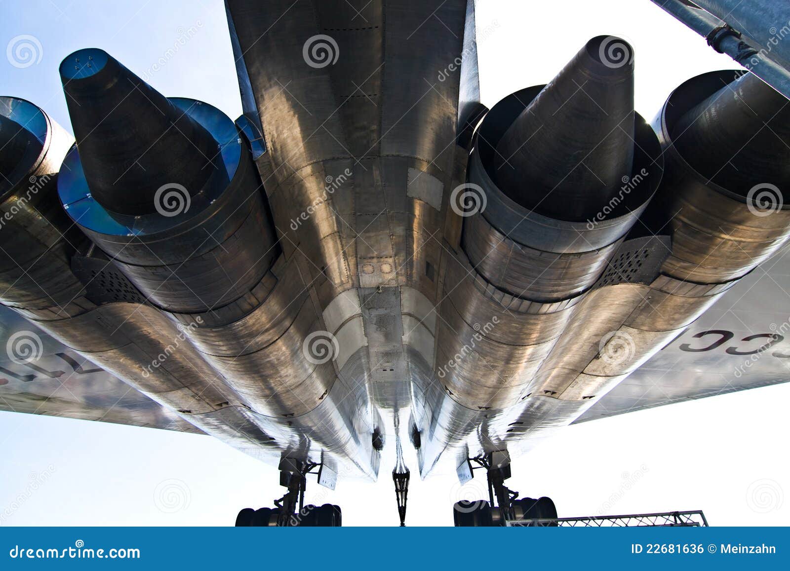 supersonic aircraft tupolev tu-144