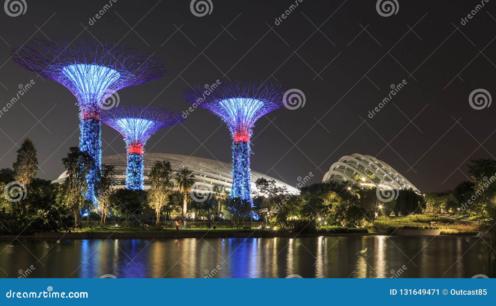 Flower Dome At Night Flower Dome At Night