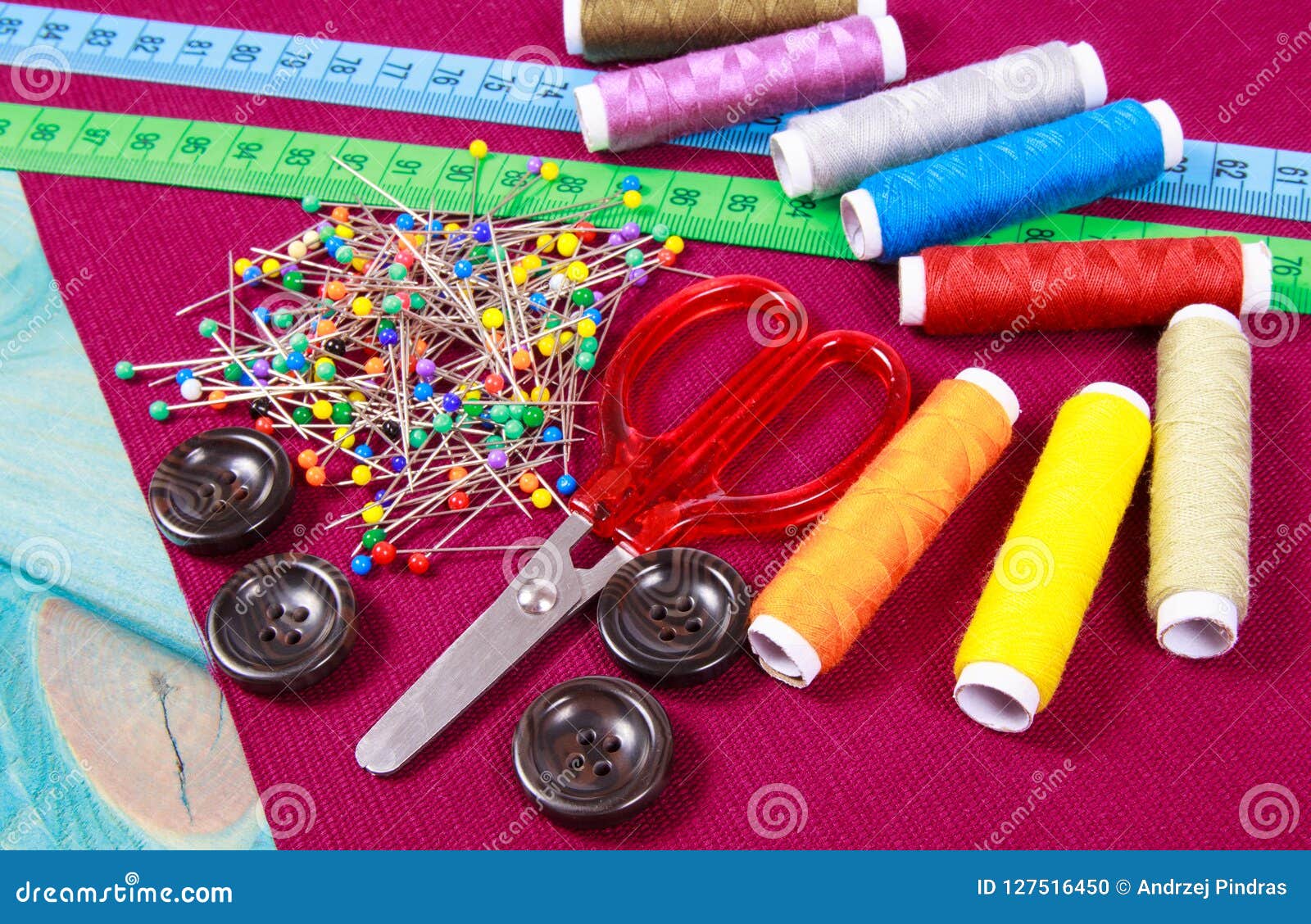 Supplies and Accessories for Sewing Scissors, Threads, Pins, Buttons