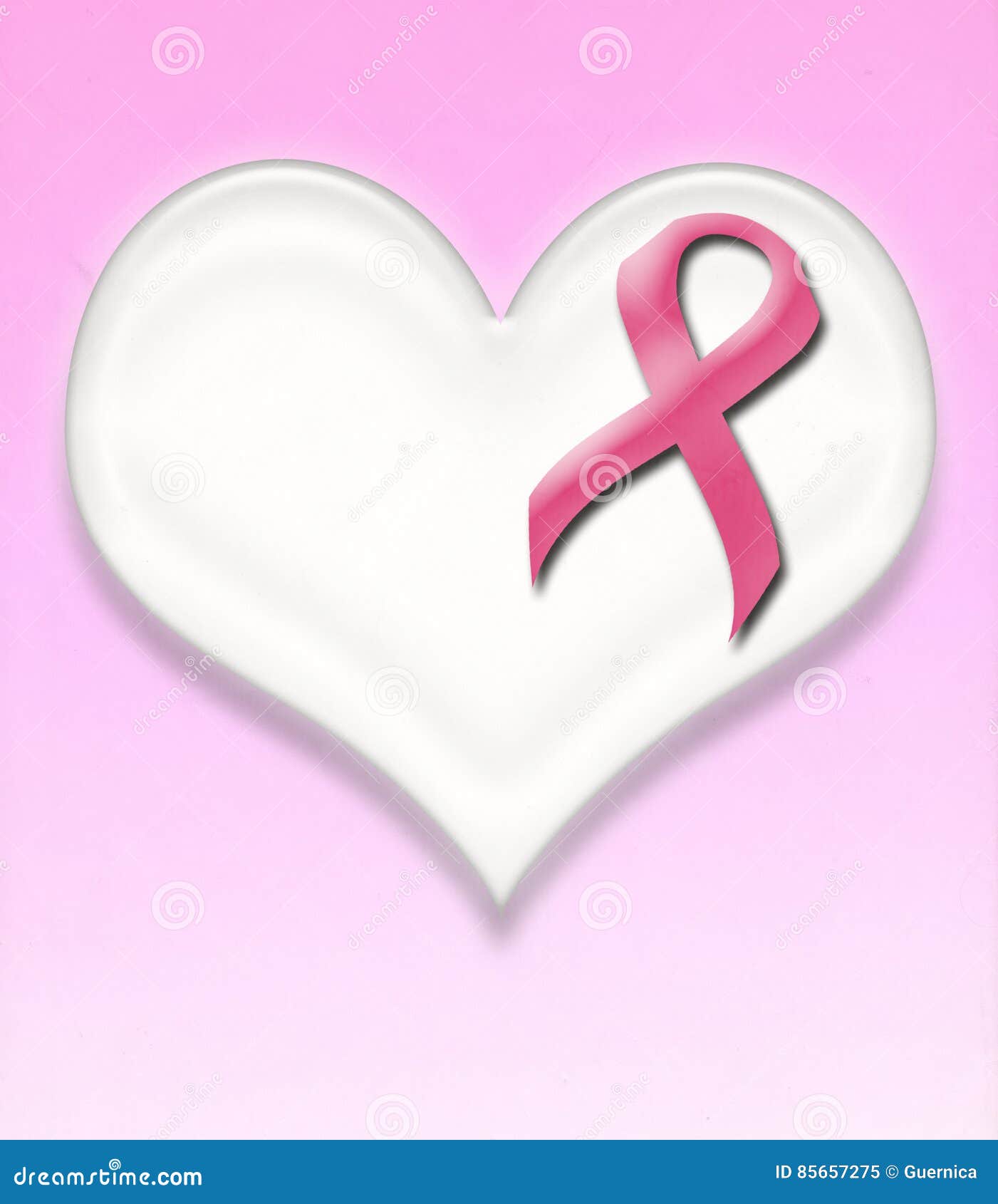 Breast Cancer Pink and White Ribbon Pin