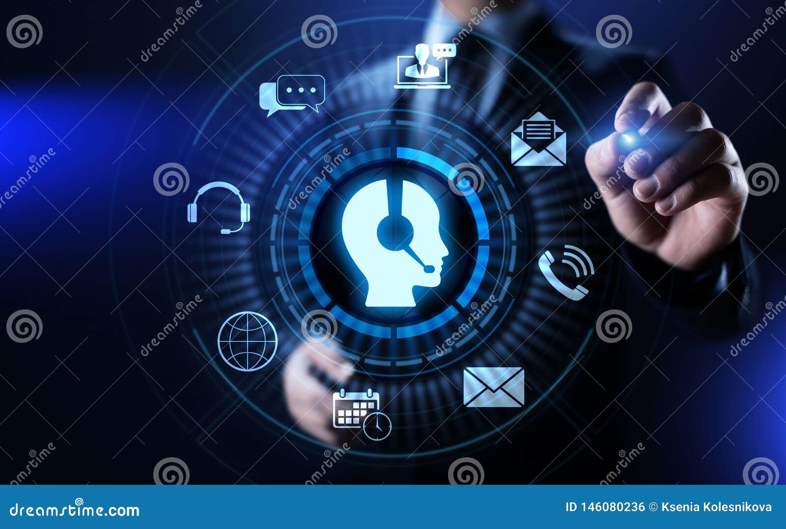 Support Customer Service Quality Assurance Business Technology Concept