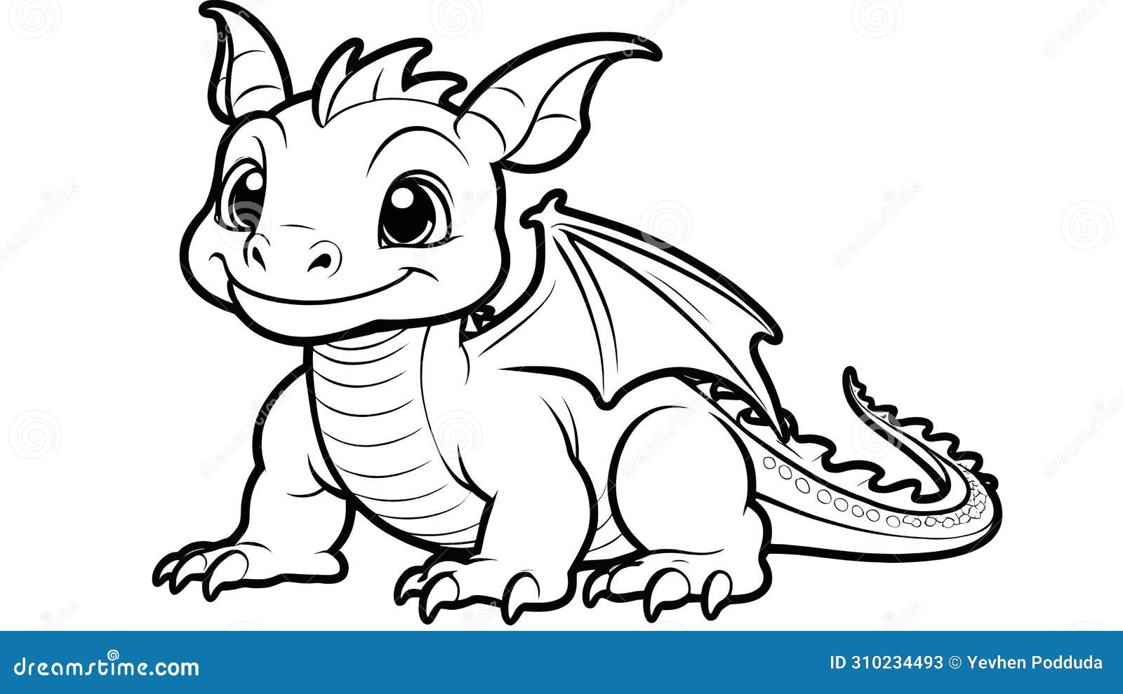 adorable chinese dragon coloring page: far eastern fun