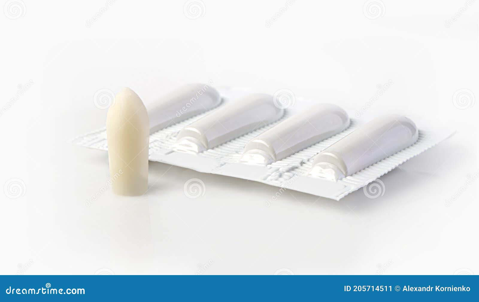 Suppository For Anal Or Vaginal Use Stock Image Image Of Medication Drug 205714511