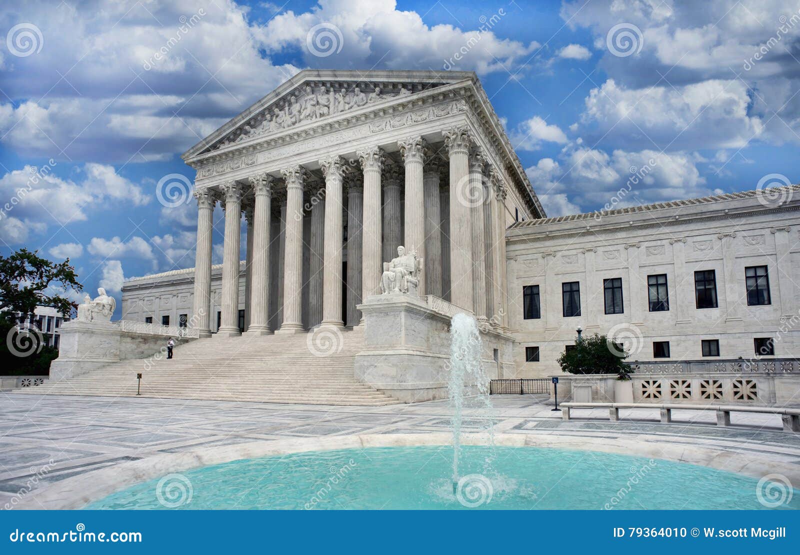 Washington Supreme Court building in Washington DC.