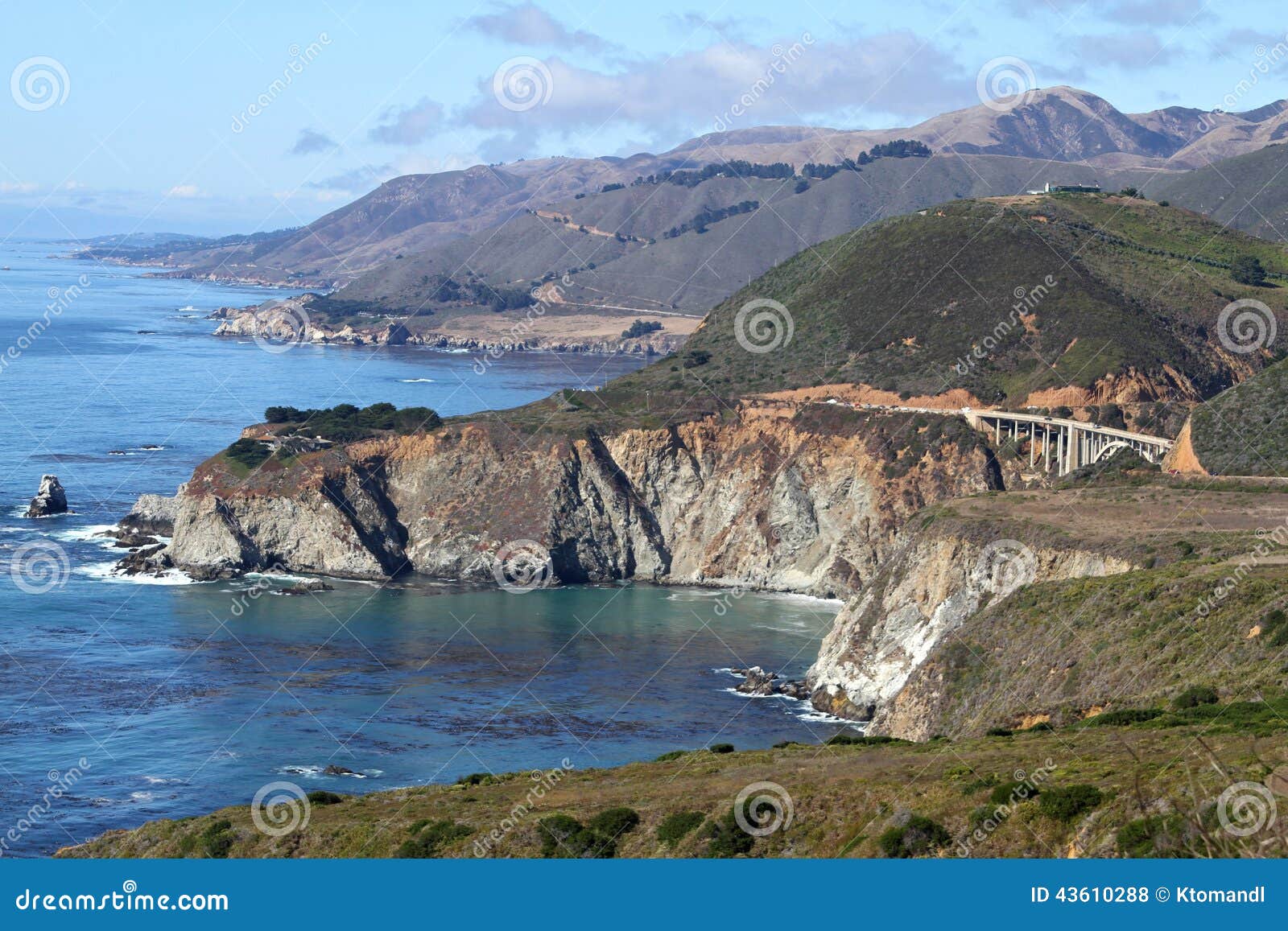 Sur grande California foto de archivo. Imagen de california 43610288