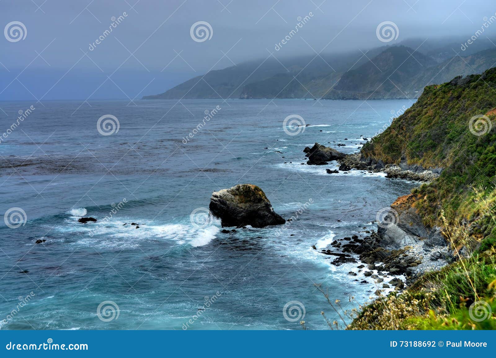 Sur grande California foto de archivo. Imagen de arena 73188692