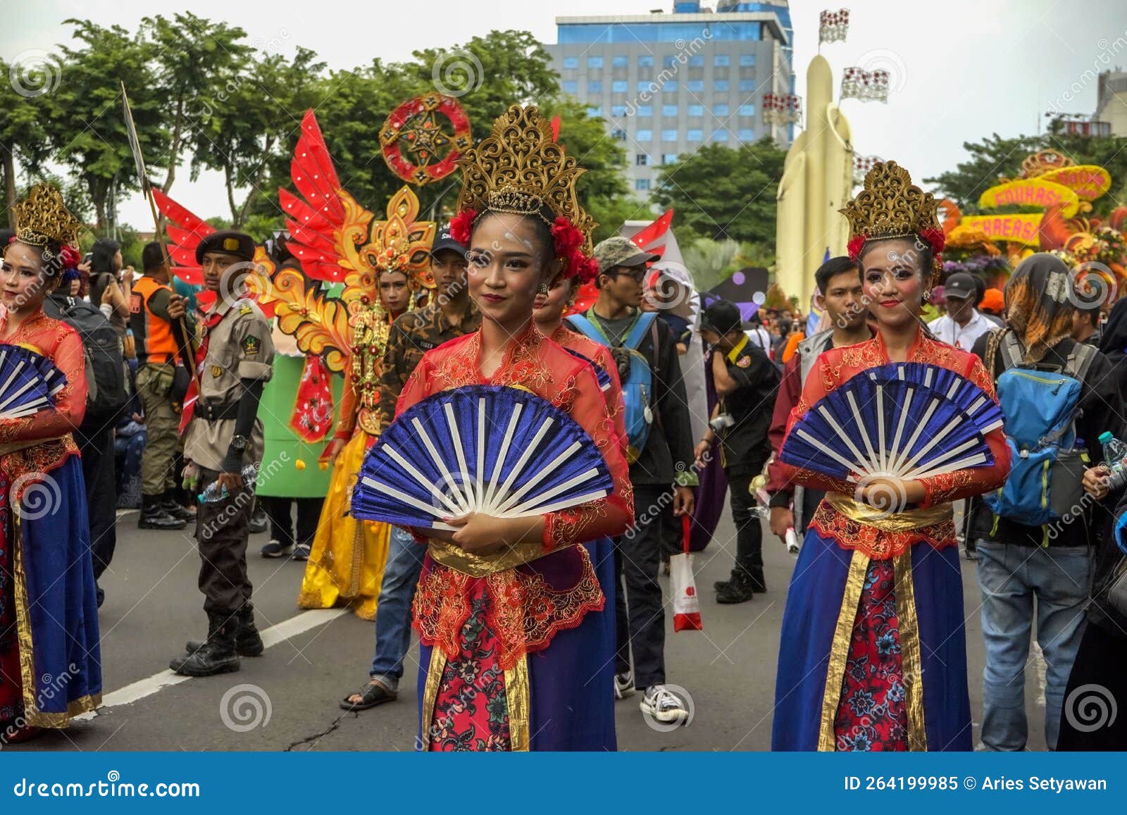 Surabaya, March 2019. Surabaya Extravaganza Carnival Editorial Image ...