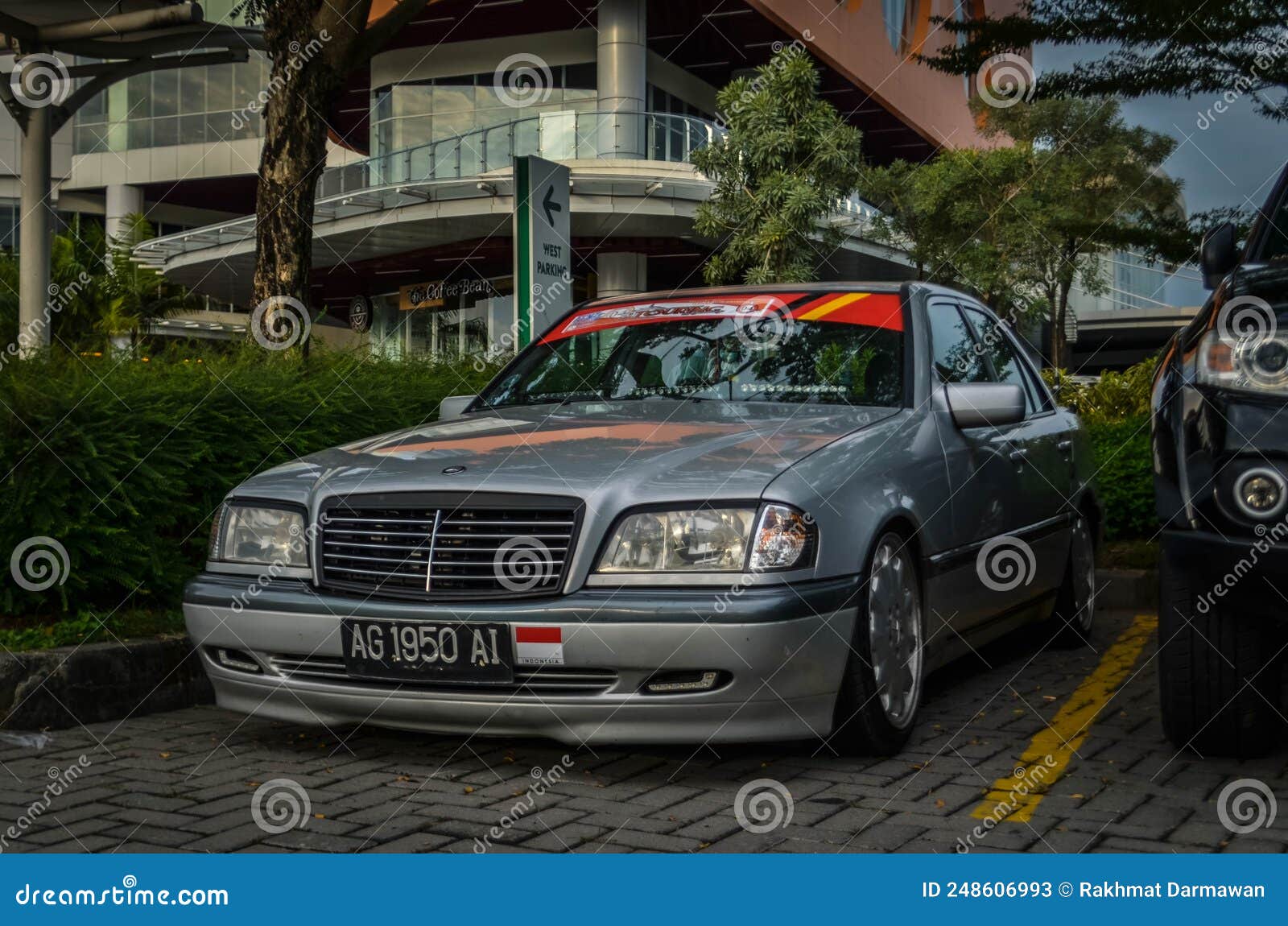 Modified Mercedes Benz C180 W202 Editorial Stock Photo - Image of mercedes,  brand: 248606993