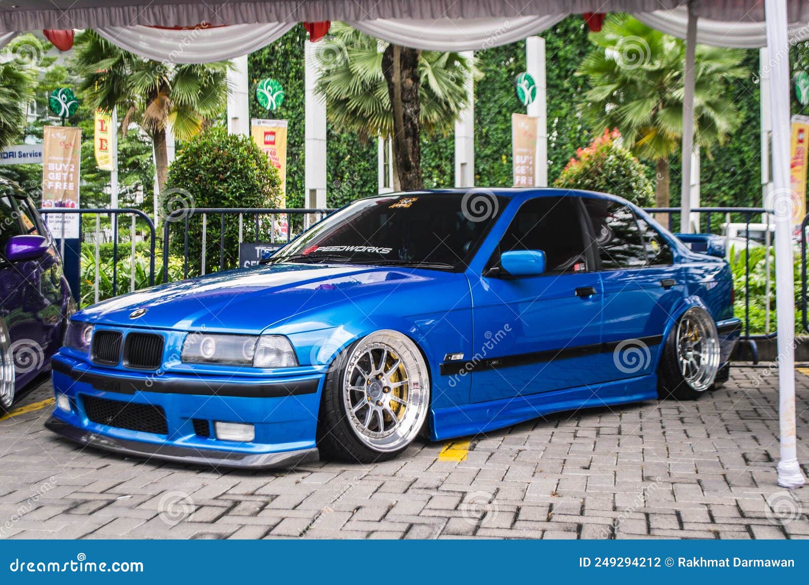 Modified BMW 320i E36 on Car Show. Editorial Photography - Image of drift,  alpina: 249294212