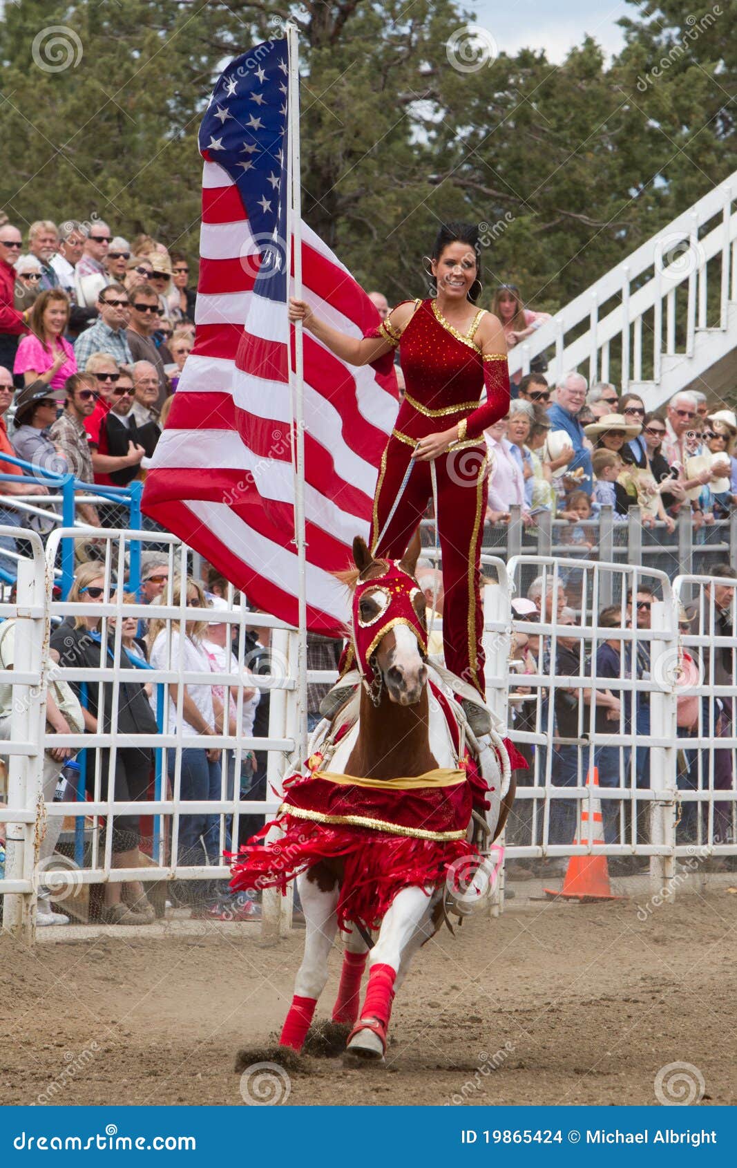 SureShot Acts Sisters, Oregon Rodeo 2011 Editorial Stock Image