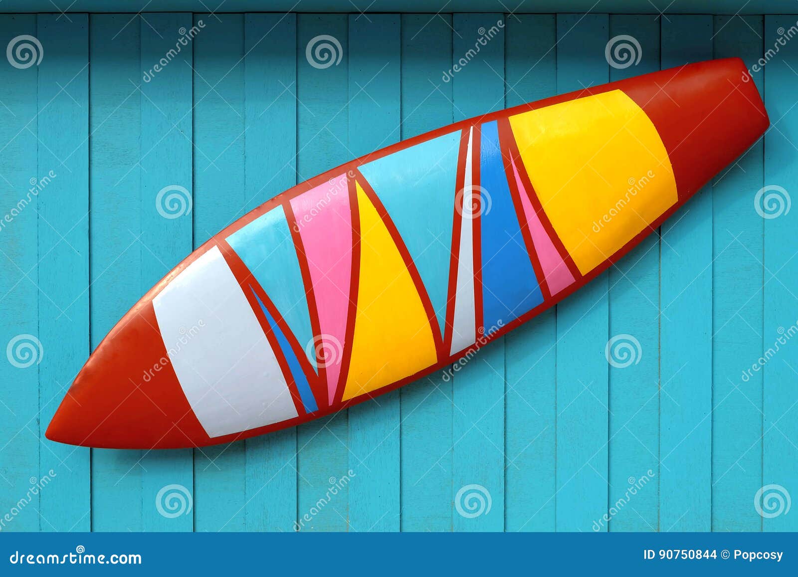 Download Surf board Mock up stock photo. Image of kiosk, presentation - 90750844
