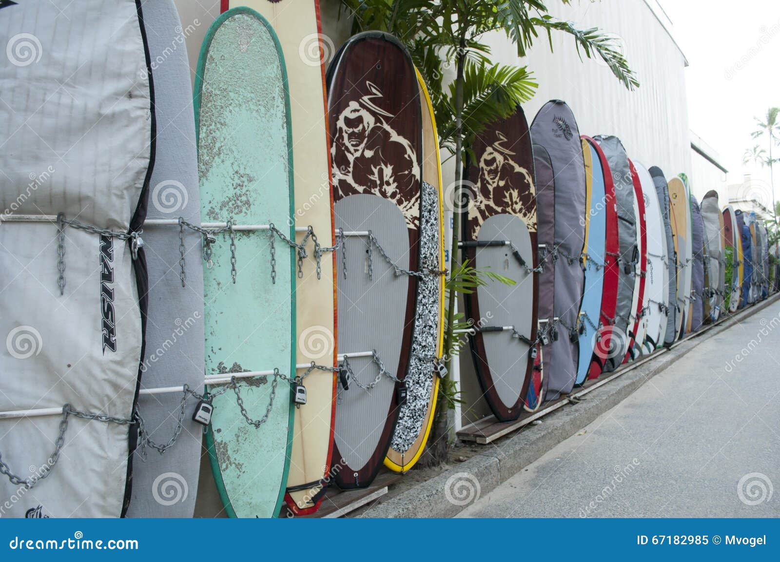 Surf Boards in Waikiki Hawaii Editorial Image Image of hawaiian, boat