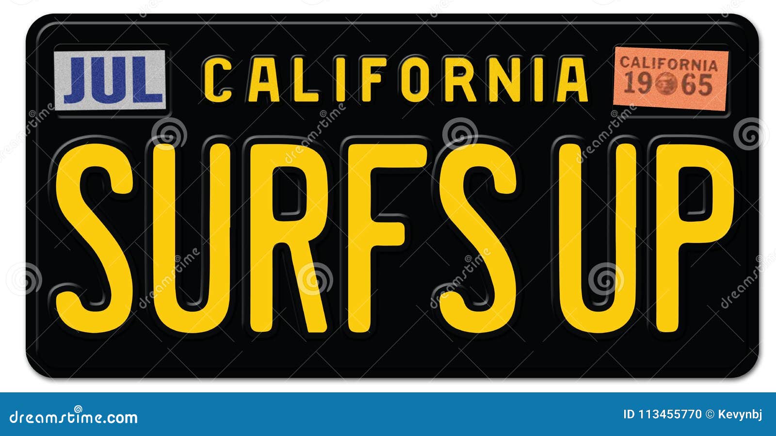 VINTAGE SIGN California License Plate State 20 x 16