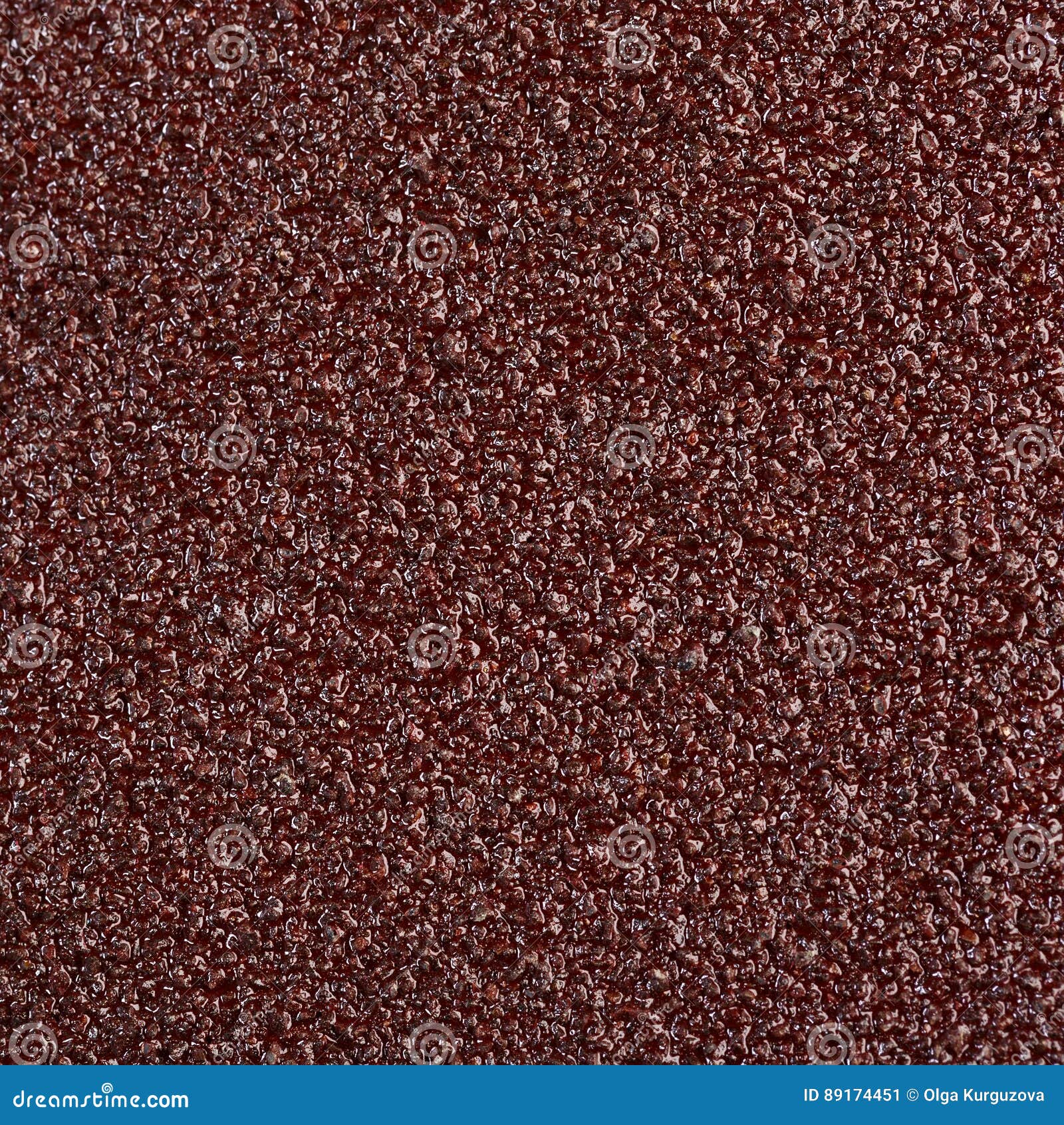 Surface Abrasive Material, for Processing Rusty Metal. Stock Image