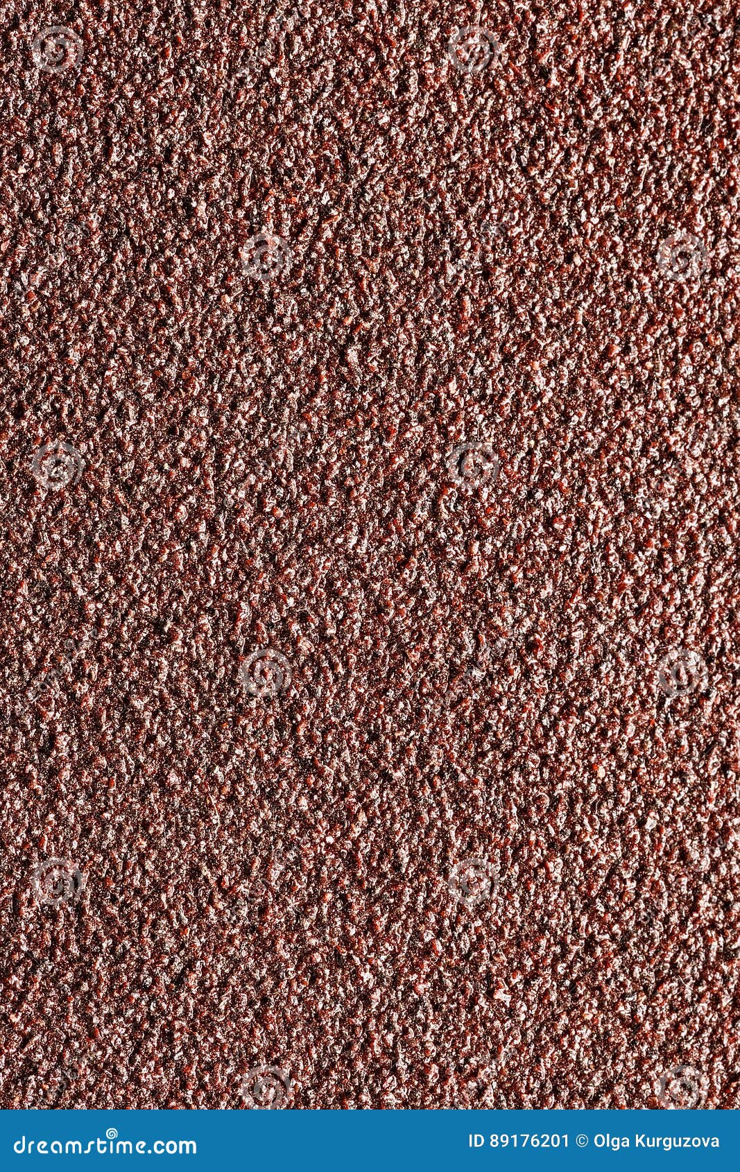 Surface Abrasive Material, for Processing Rusty Metal. Stock Image