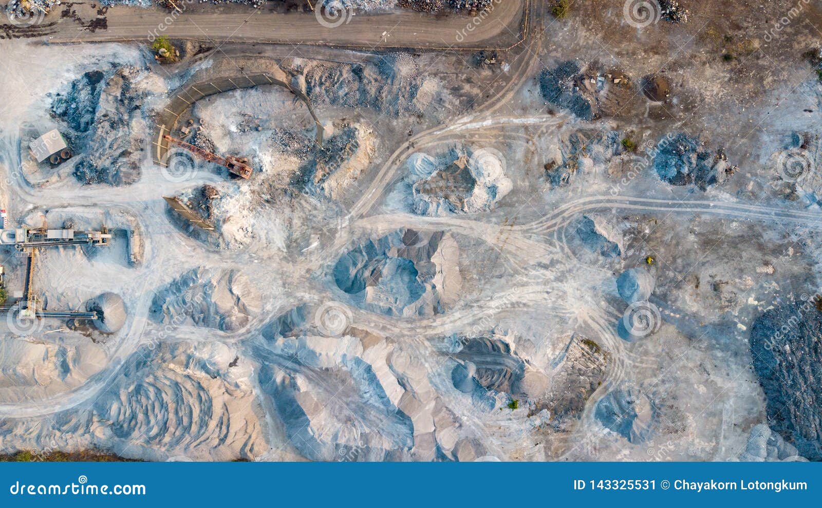 Cement Raw Material in Factory Warehouse Stock Image - Image of clay