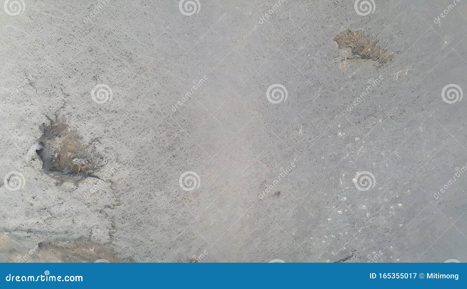 The Surface of the Damaged Car Roof Lining. Stock Image Image of
