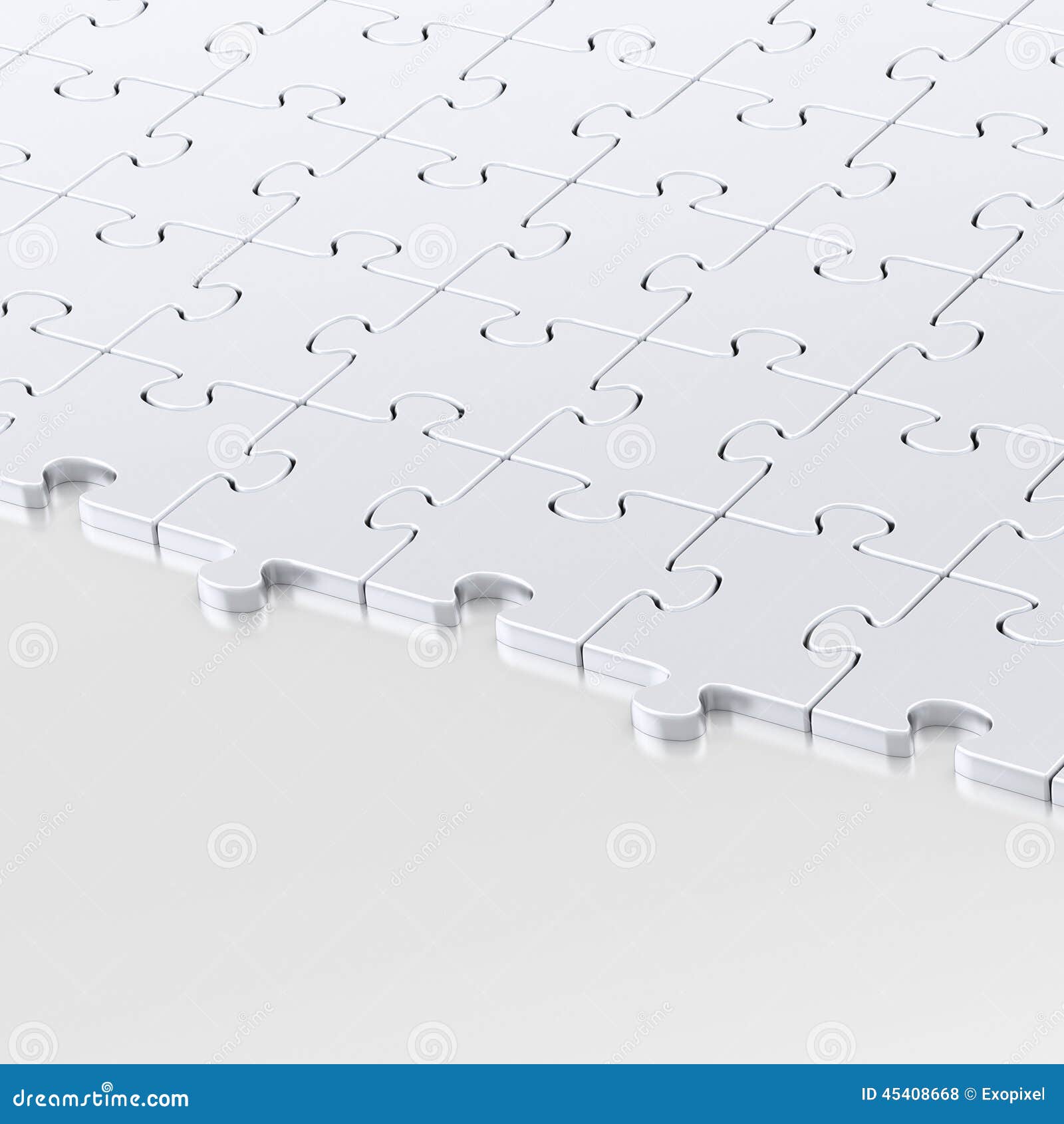 Chrome Puzzle Stock Photography 240698