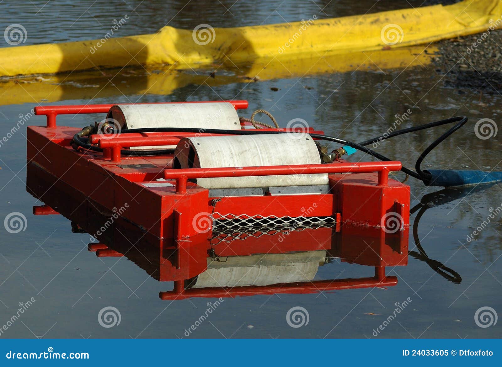 Surface Skimmer stock image. Image of metal, rope, industry 24033605