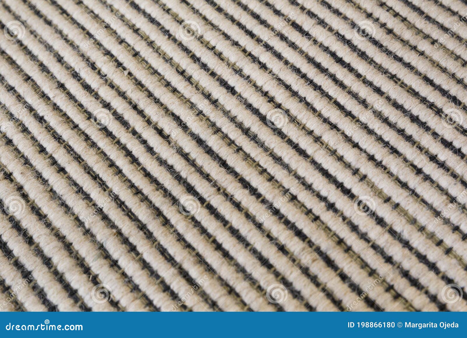 Surface of Striped Carpet in Black and White Stock Photo Image of
