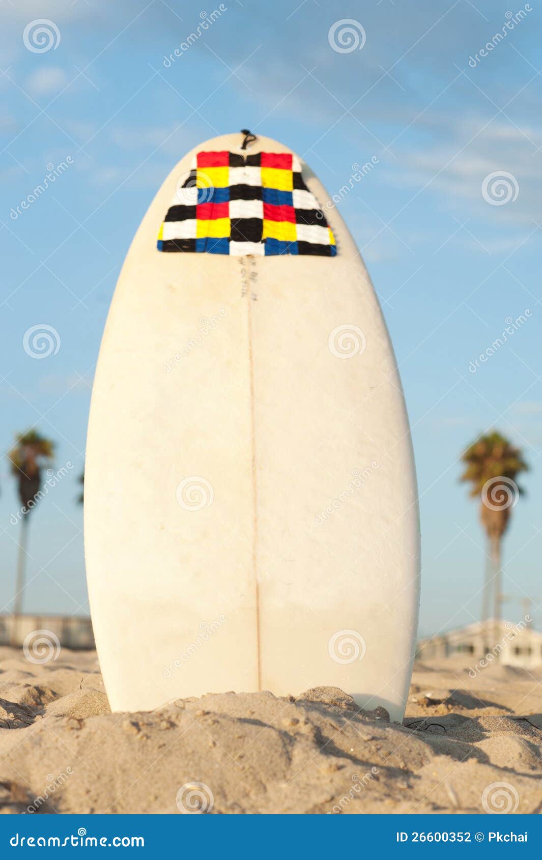 Surfboard on the beach stock photo. Image of copy, bright 26600352