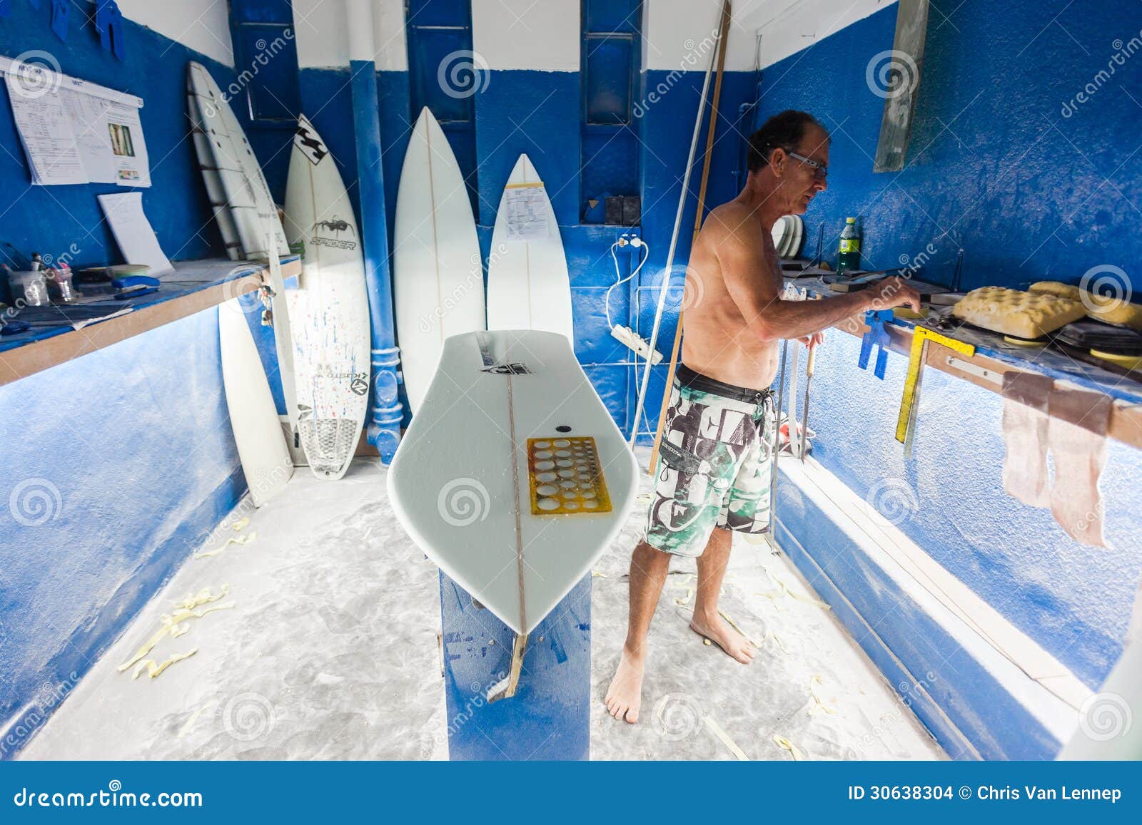 Surfboard shaping bay outlet