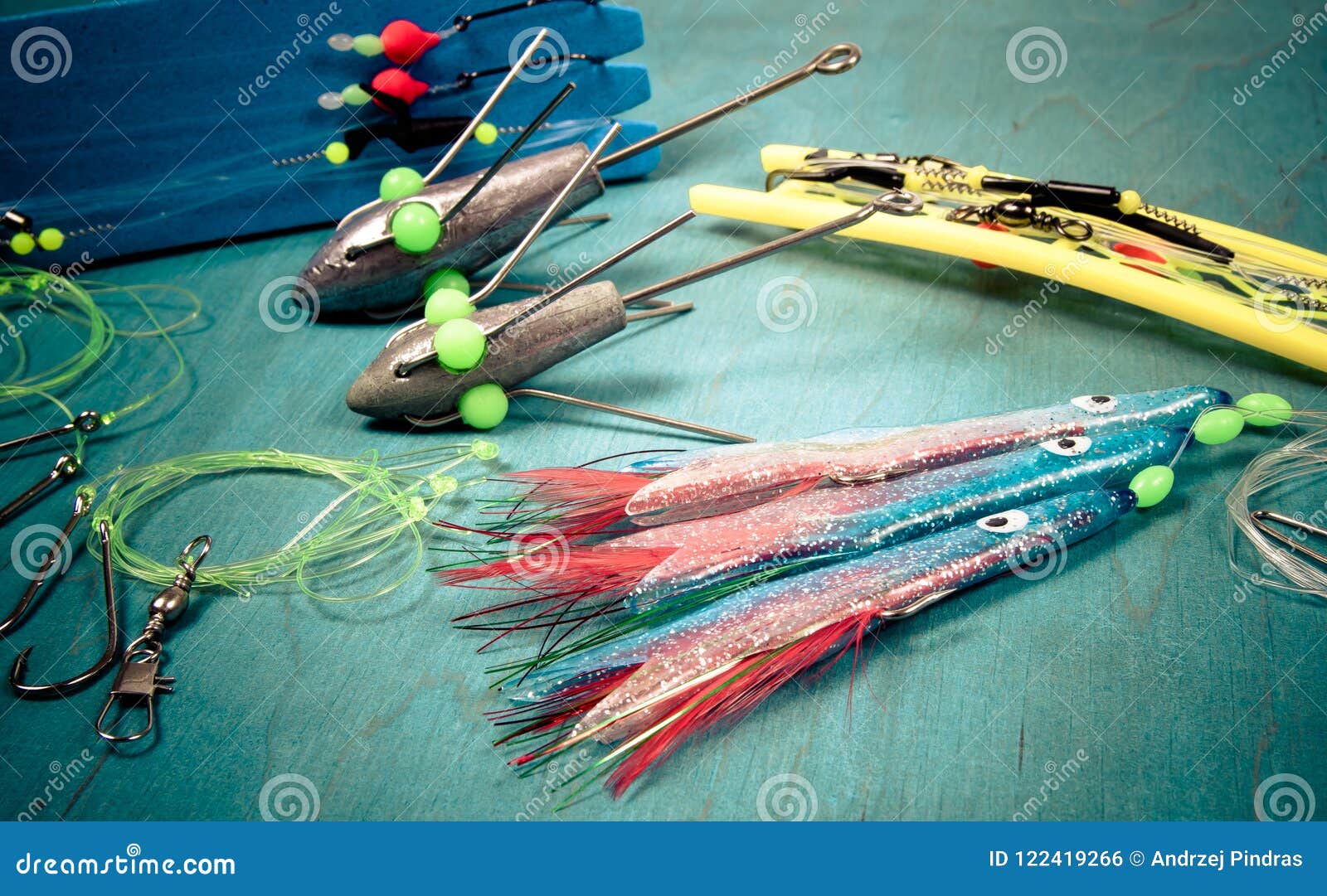 Surfcasting - Sea Fishing Accessories. Methods of Sea Fishing. Stock Photo  - Image of surfcasting, accessories: 122419266